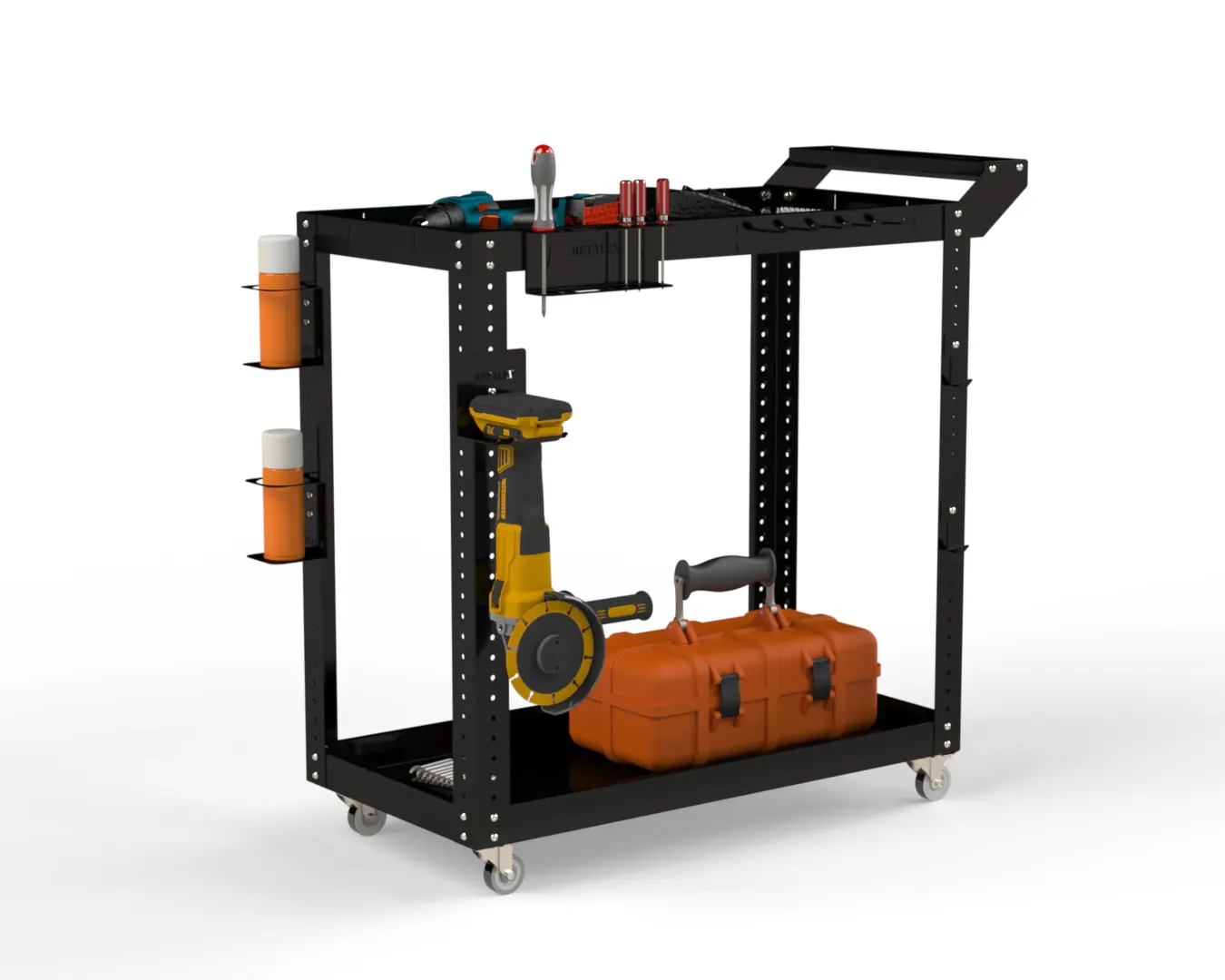 Изображение товара Тележка инструментальная Metalex Тип 1 118028 800x400x800 мм