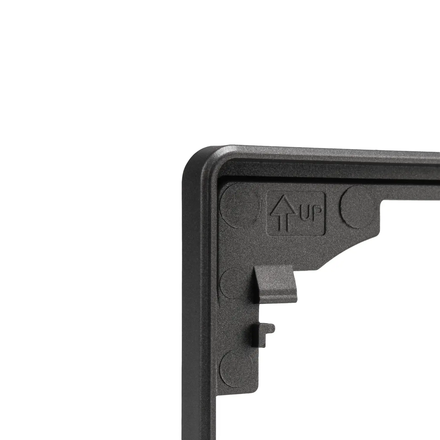 Изображение товара Рамка для розеток и выключателей Kranz Round 4 поста цвет титан