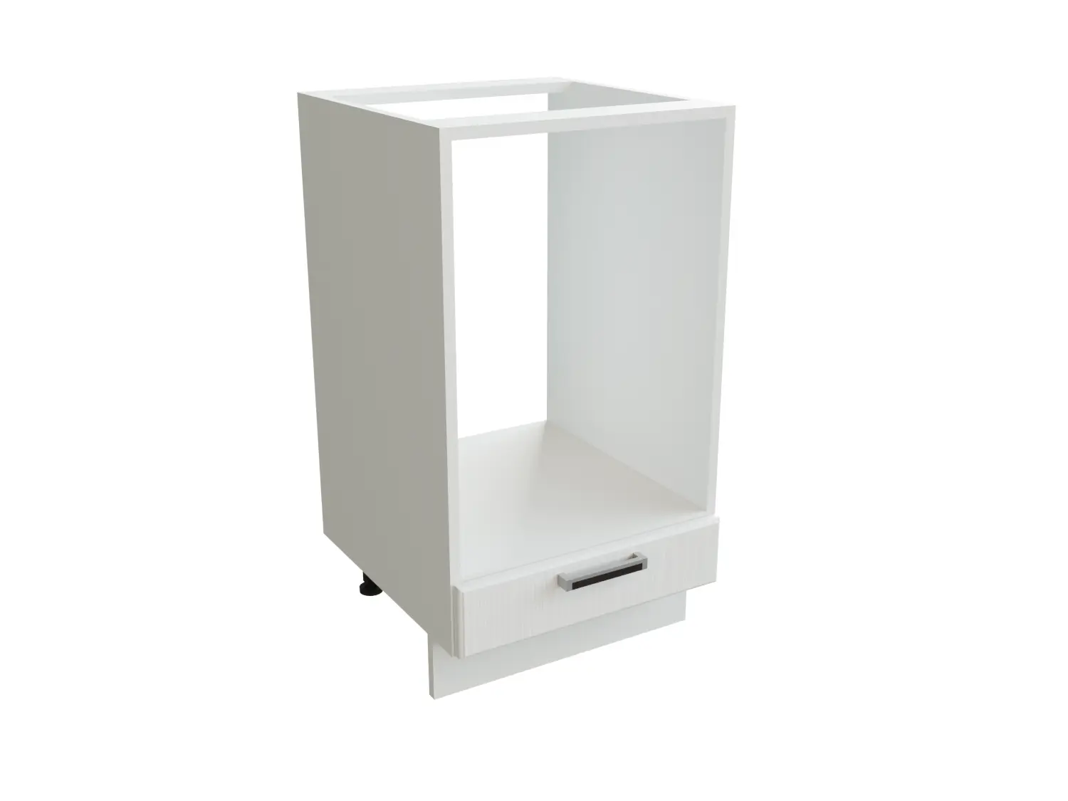 Изображение товара Напольный шкаф МС Прага Сурская мебель  816x450x478 МДФ цвет Белый/Белое дерево