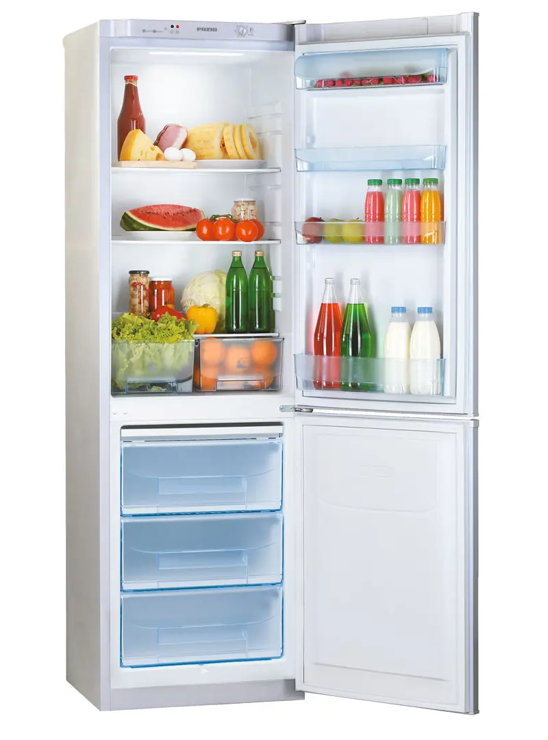 Изображение товара Отдельностоящий холодильник Pozis RK-149 серебристый 60x196 см цвет серебристый