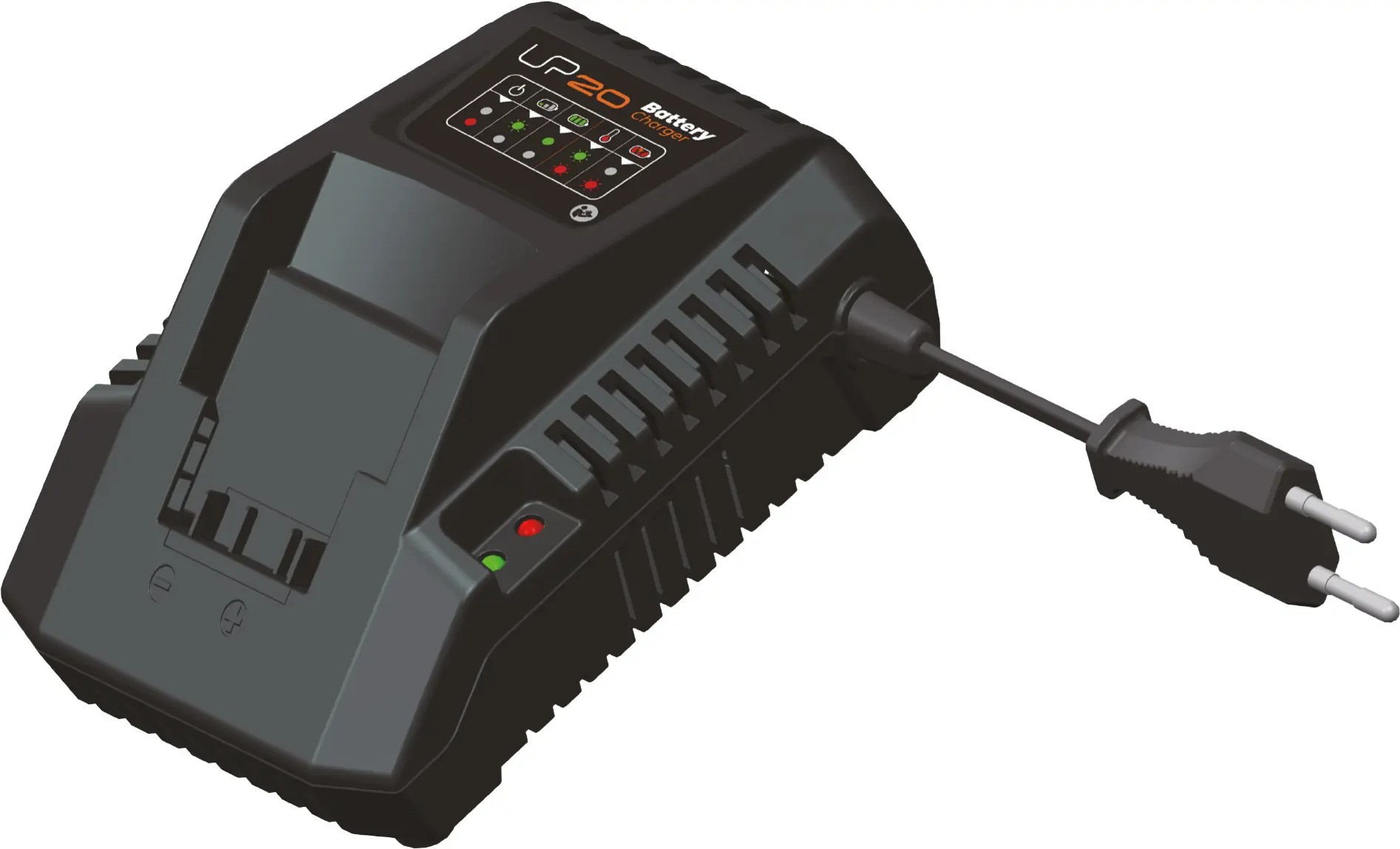 Изображение товара Зарядное устройство 20CH2-3A.2 для литий-ионных аккумуляторов 20 В 3 А