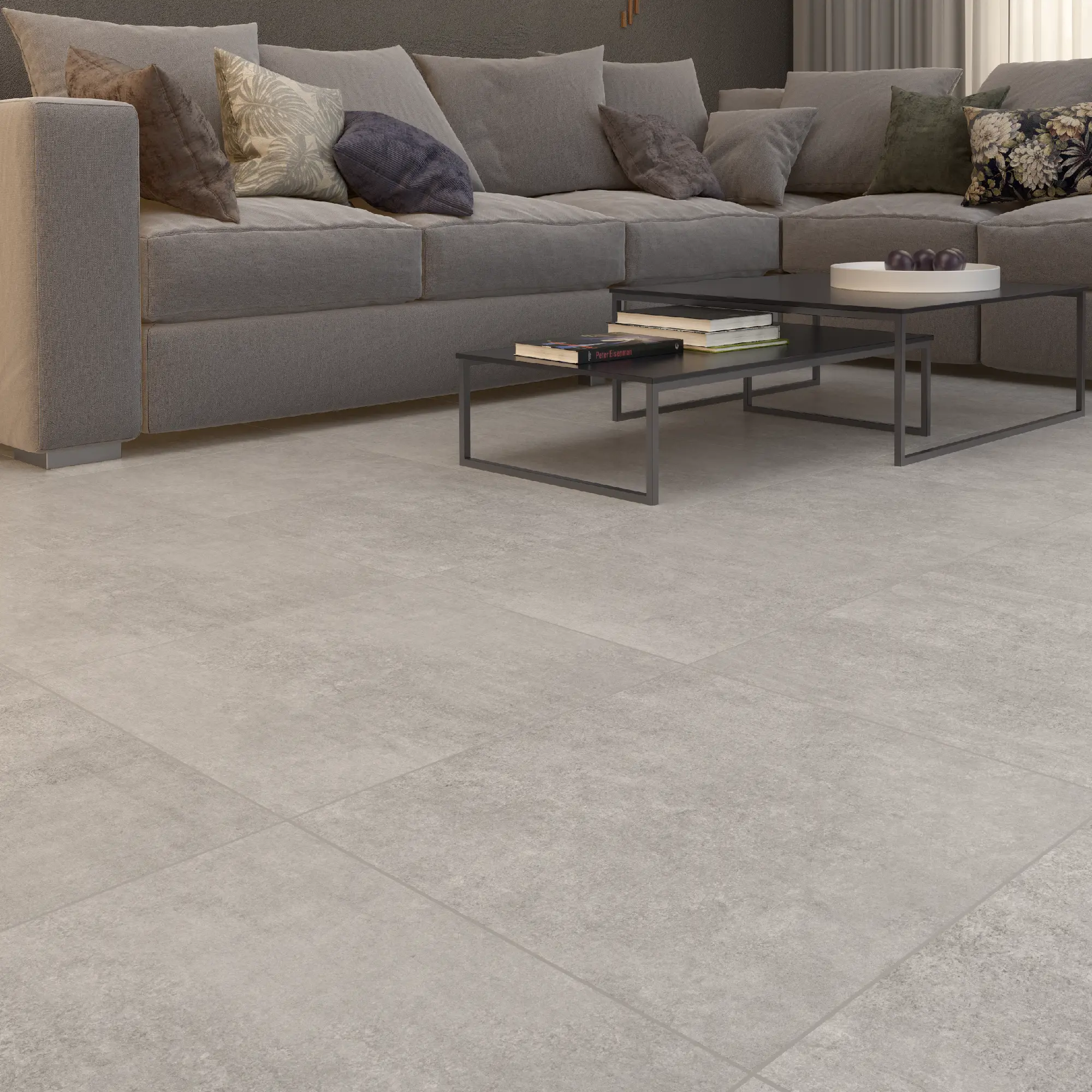 Изображение товара Керамогранит Шахтинская Плитка Гермес 40x40x0.8 см 1.6 м² матовый цвет серый