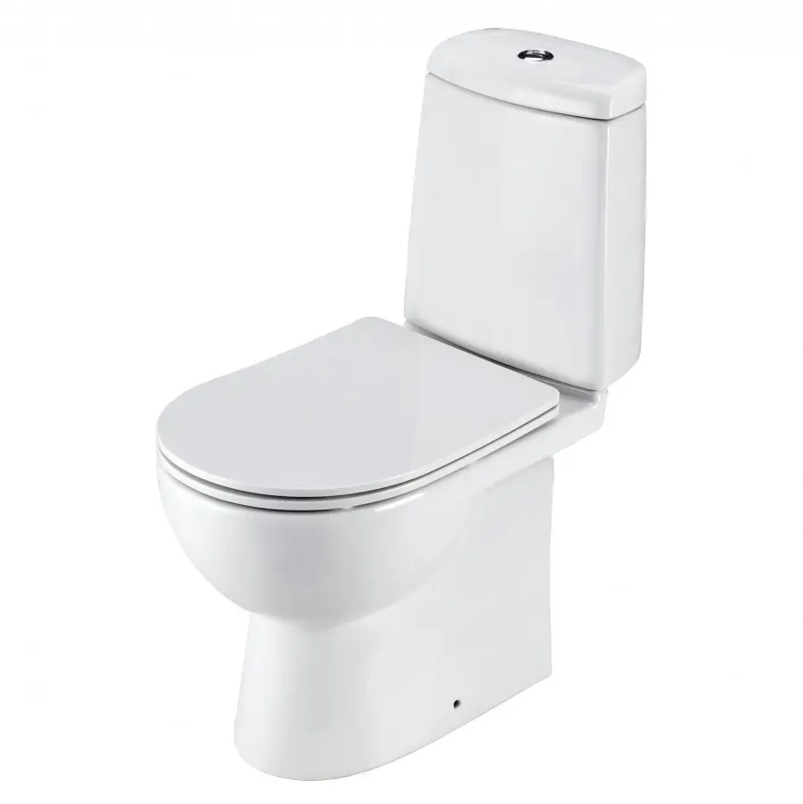 Изображение товара Унитаз-компакт Santek Аксель с микролифтом двойной смыв белый