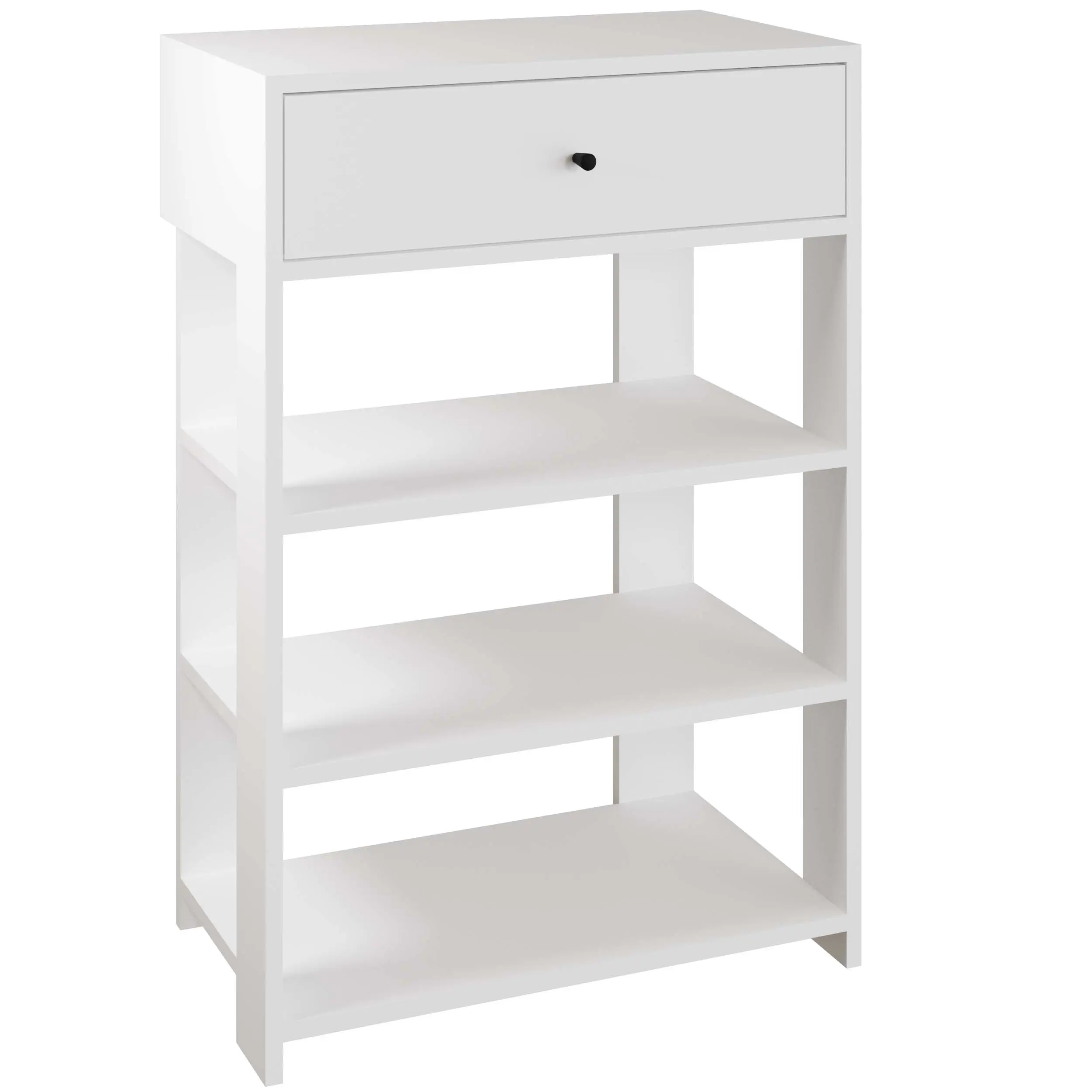 Изображение товара Шкаф для обуви Атмосфера 60x89x35 см с ящиком белый современная мебель