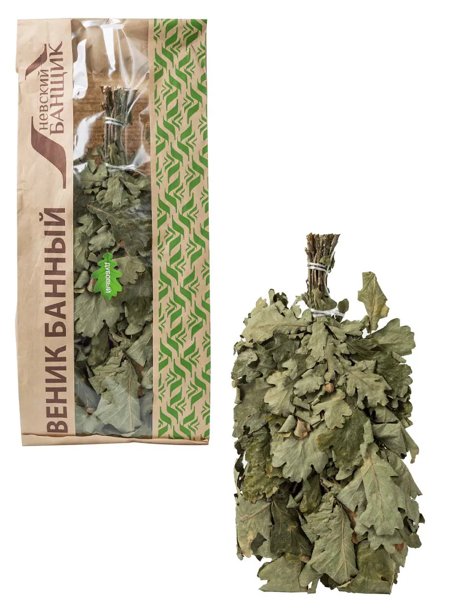 Изображение товара Веник для сауны дубовый Главбаня Невский банщик