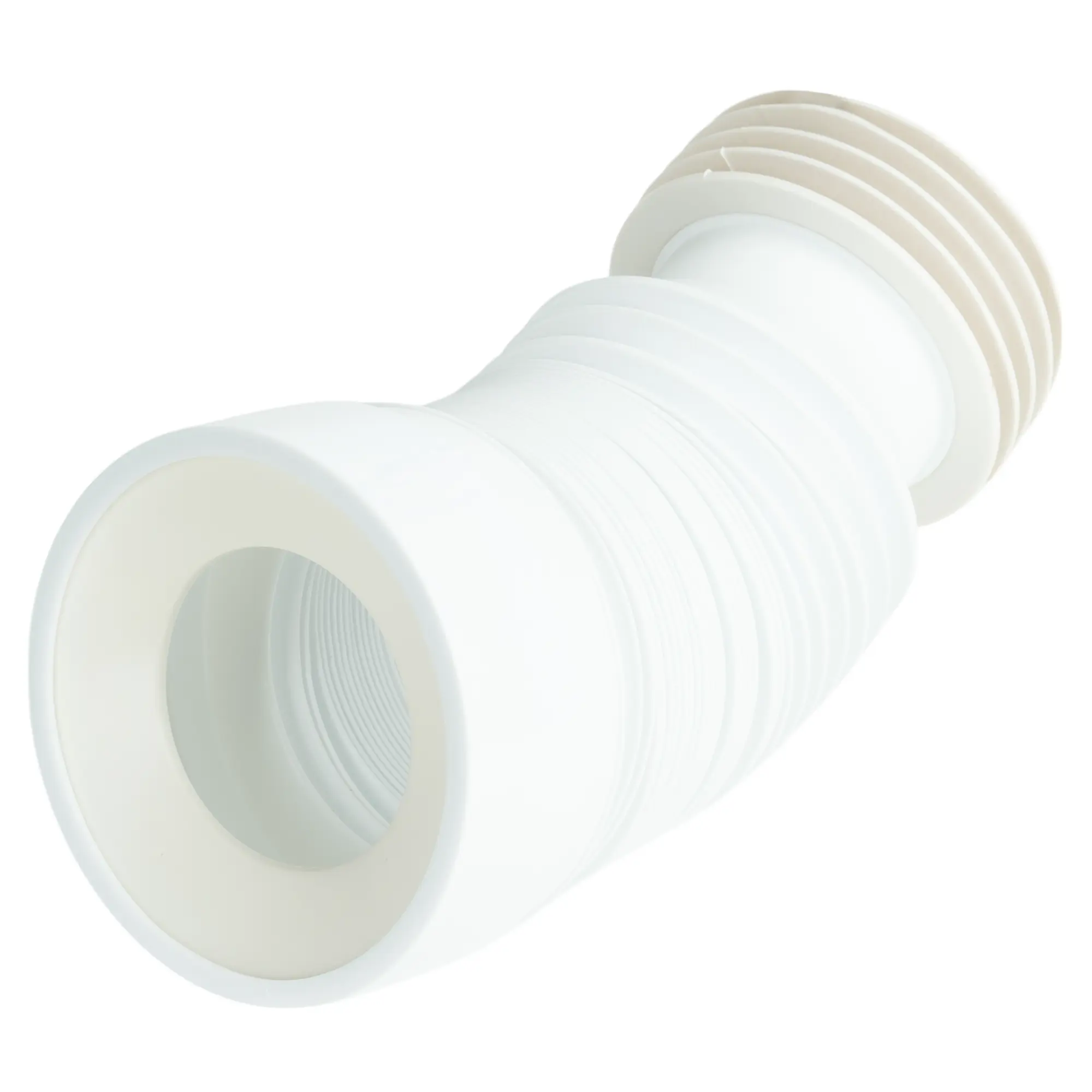 Изображение товара Гофрированная труба для унитаза MONLID 130 мм, длина 220-480 мм, Россия