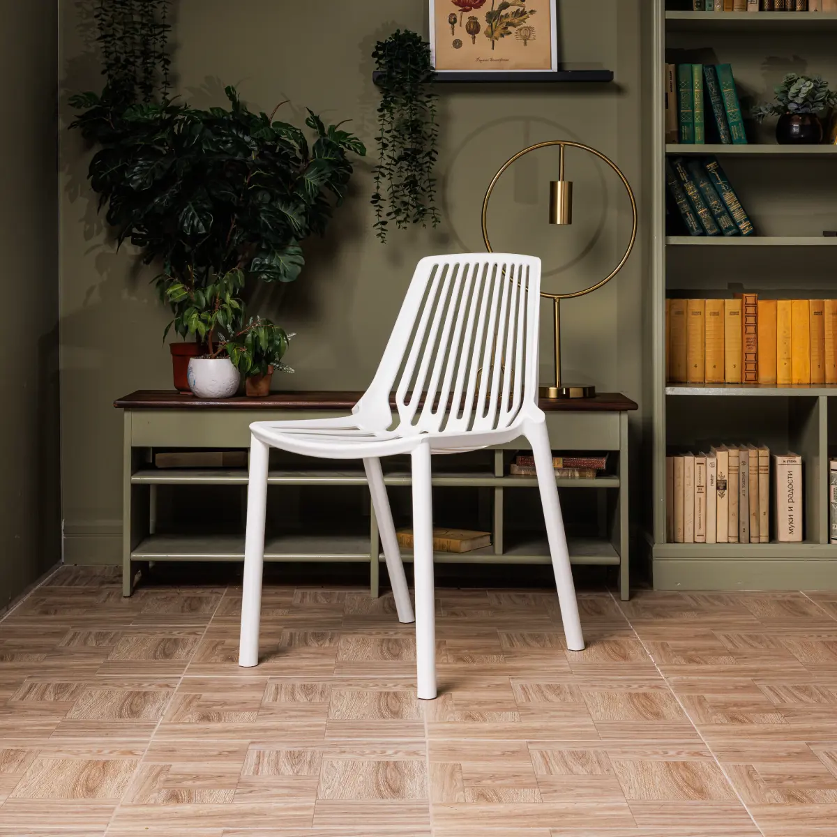 Изображение товара Стул Royal Family Nico 56x45x80 см полипропилен белый