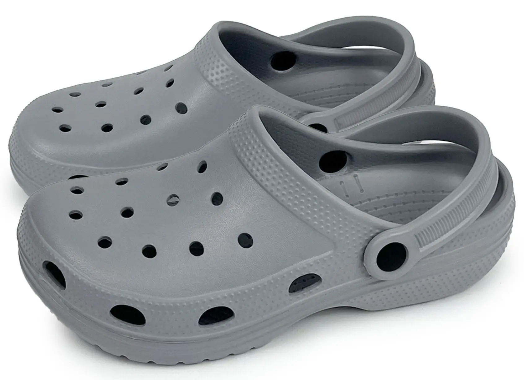 Изображение товара Сабо унисекс Dilwis размер 43 светло-серый комфорт легкость долговечность