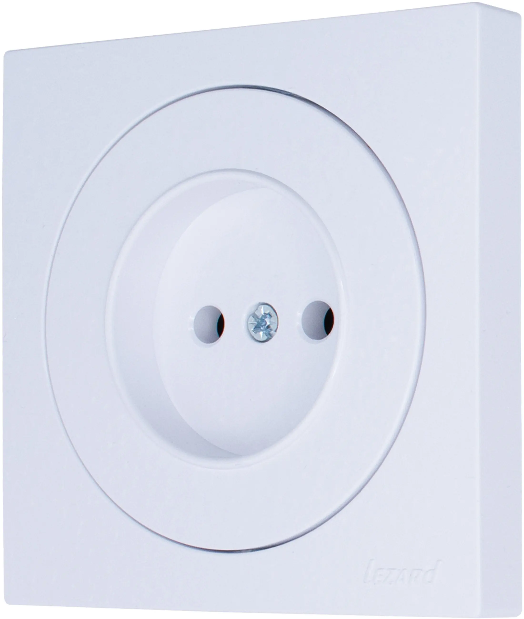 Изображение товара Встраиваемая розетка Osen LEZARD без заземления белая