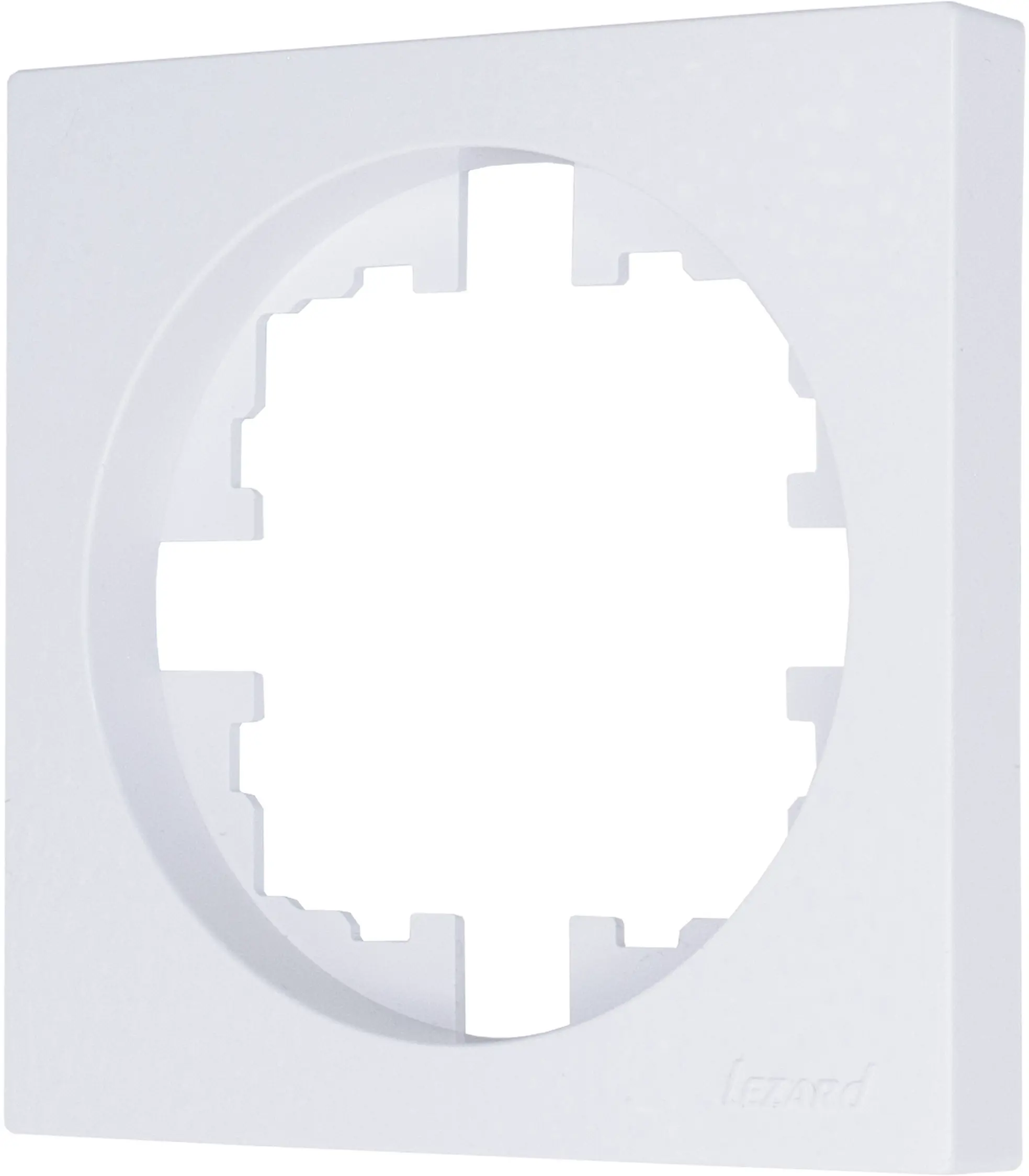 Изображение товара Рамка для розеток и выключателей Osen 1 пост белая, глянцевая, Китай