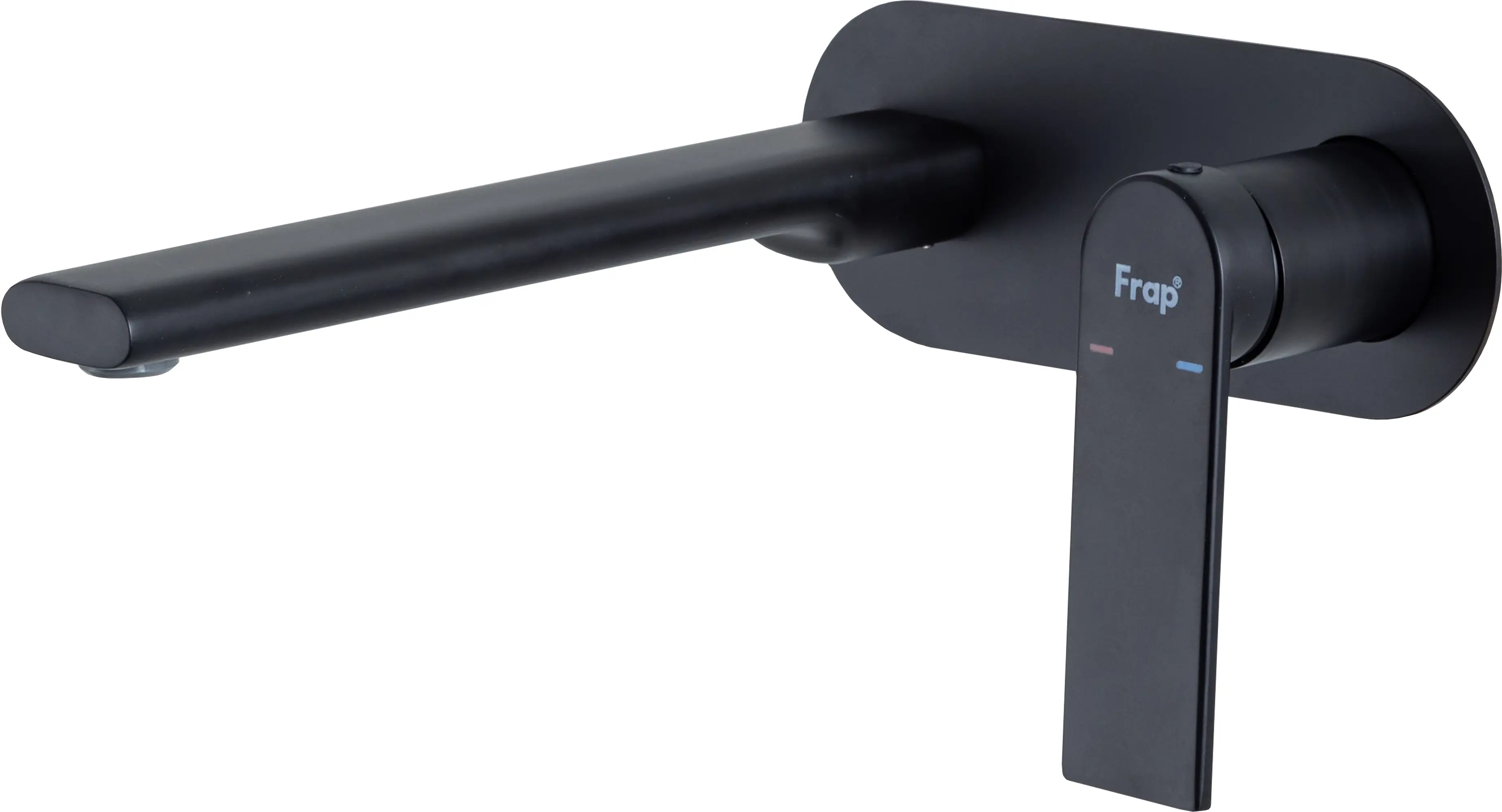 Изображение товара Смеситель для раковины Frap Arne F12204-6, скрытый монтаж, однорычажный, цвет черный
