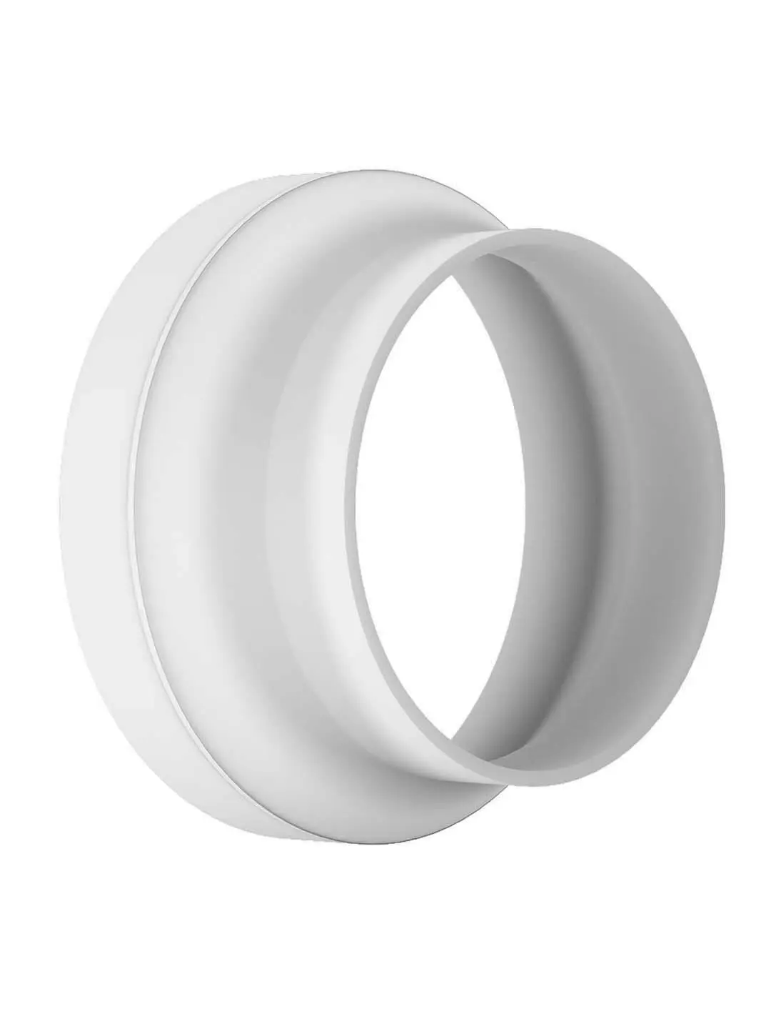 Изображение товара Переходник вентиляционный для круглых воздуховодов Fonet 100 мм и 120 мм пластиковый