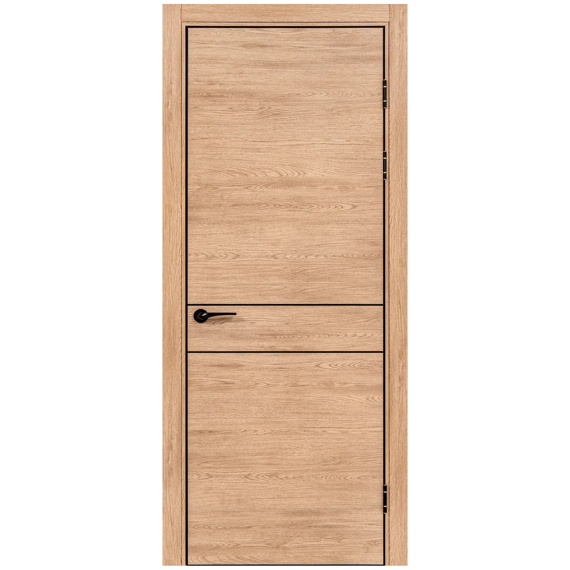 Изображение товара Дверь межкомнатная глухая Борно 60x230 см МДФ органик оак Россия