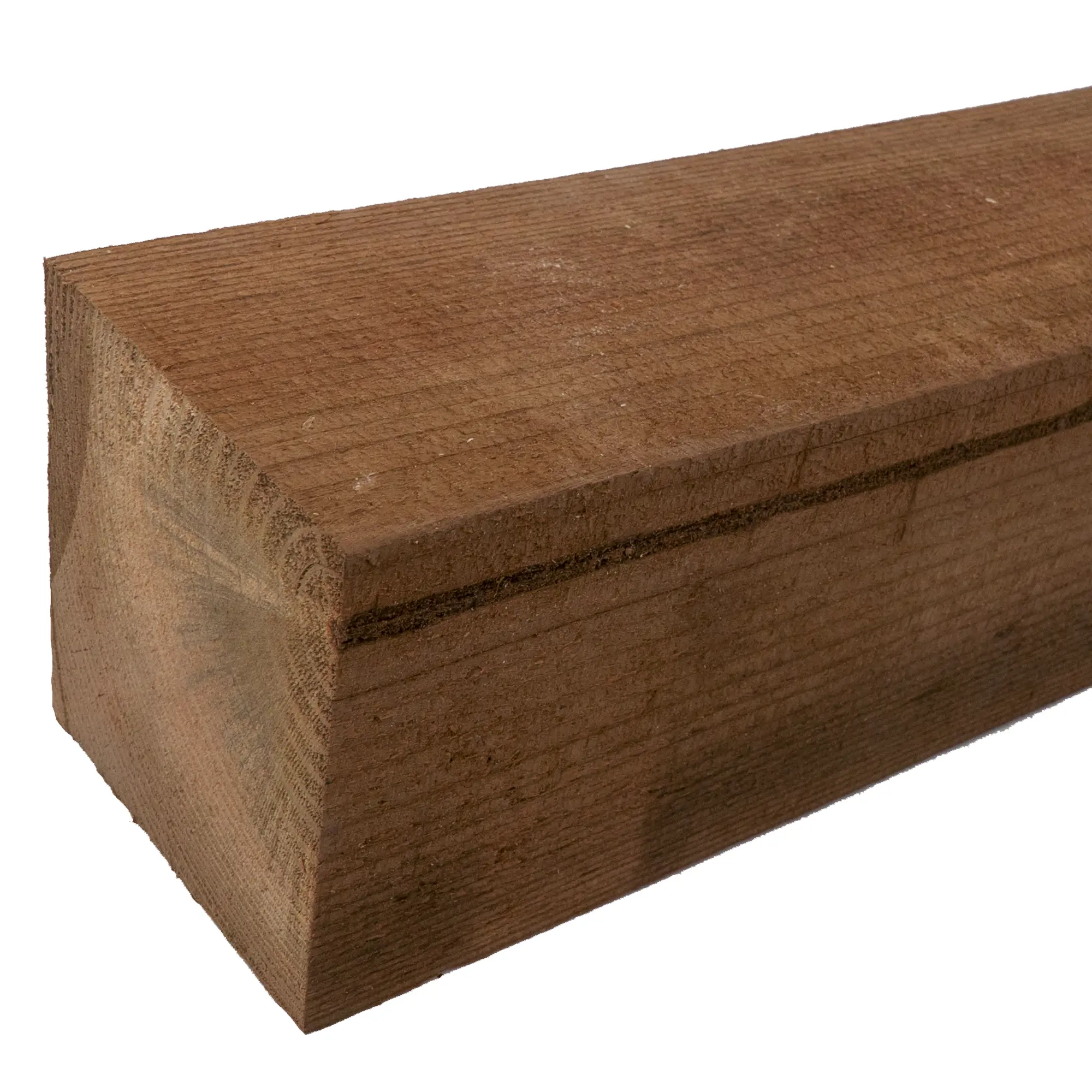 Изображение товара Брус нестроганый импрегнированный 100x100x3000 мм хвоя сорт Оптима