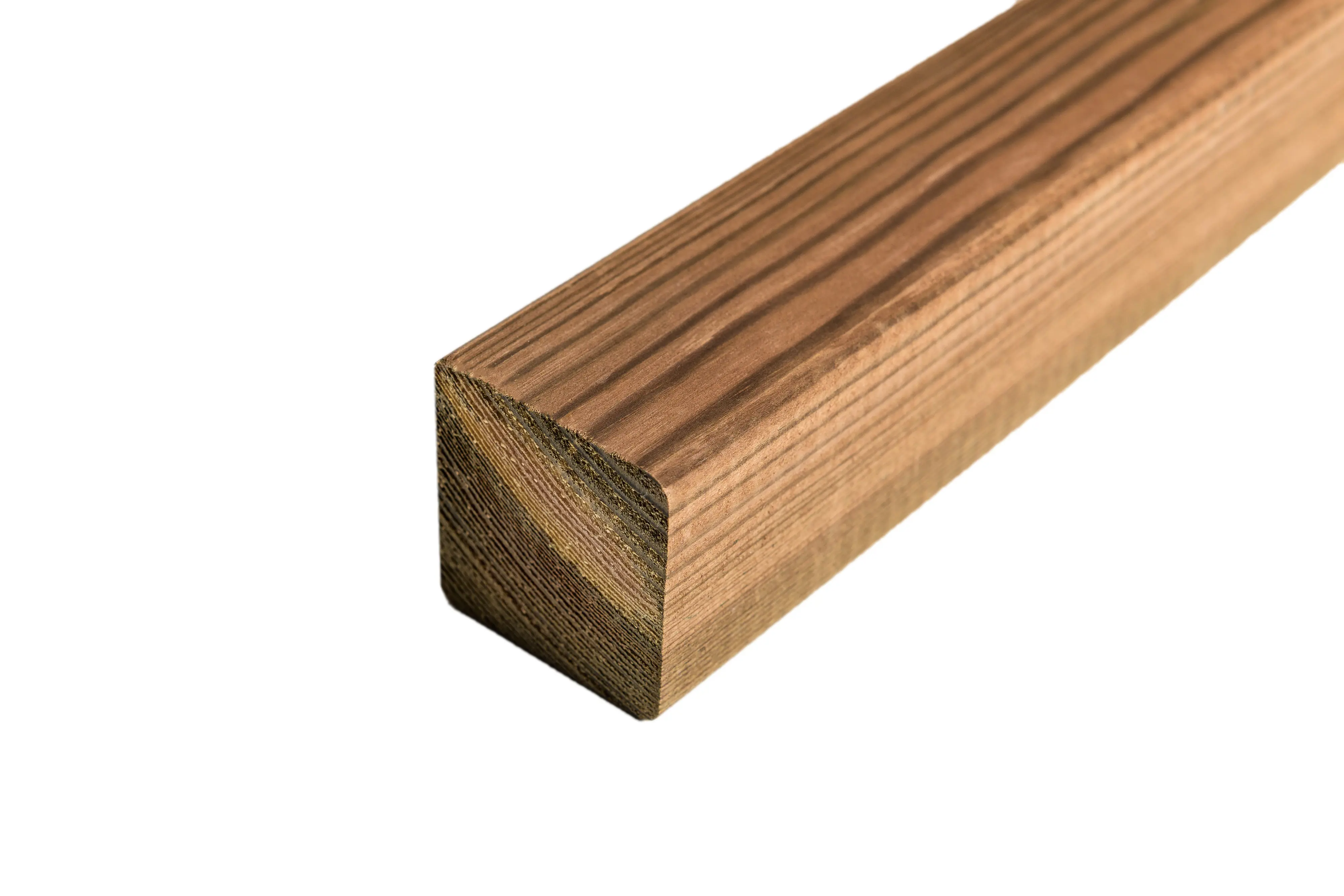 Изображение товара Импрегнированный строганый брусок 45x45x3000 мм из сосны для строительства и отделки