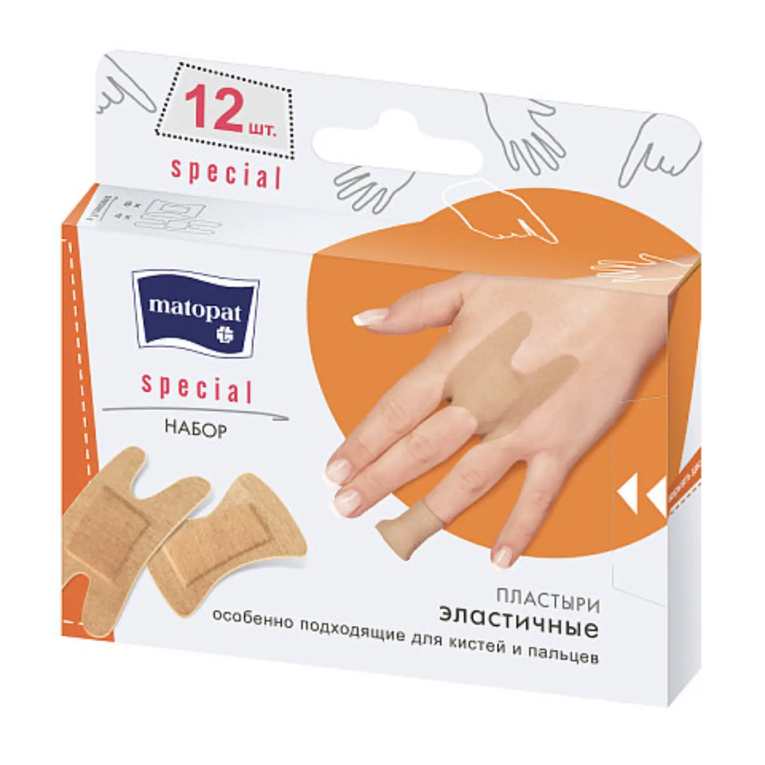 Изображение товара Пластыри matopat Special 12 шт