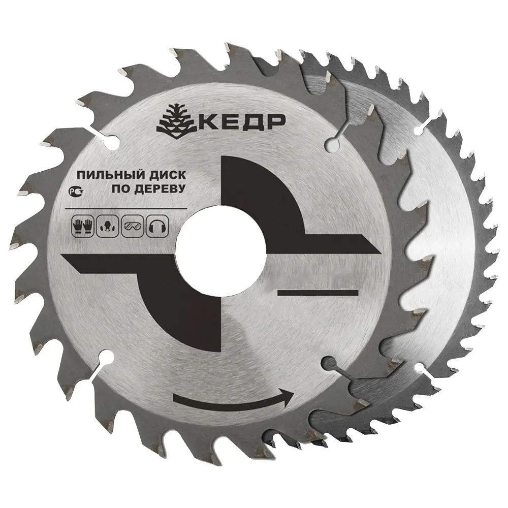Изображение товара Диск пильный по дереву Кедр 077-2330 32Т 230 мм зубья t=2мм