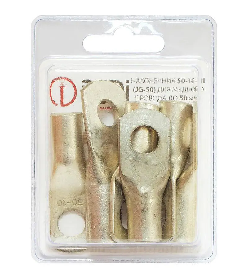 Изображение товара Наконечник медный луженый Dori JG-50 50 мм2 5 шт