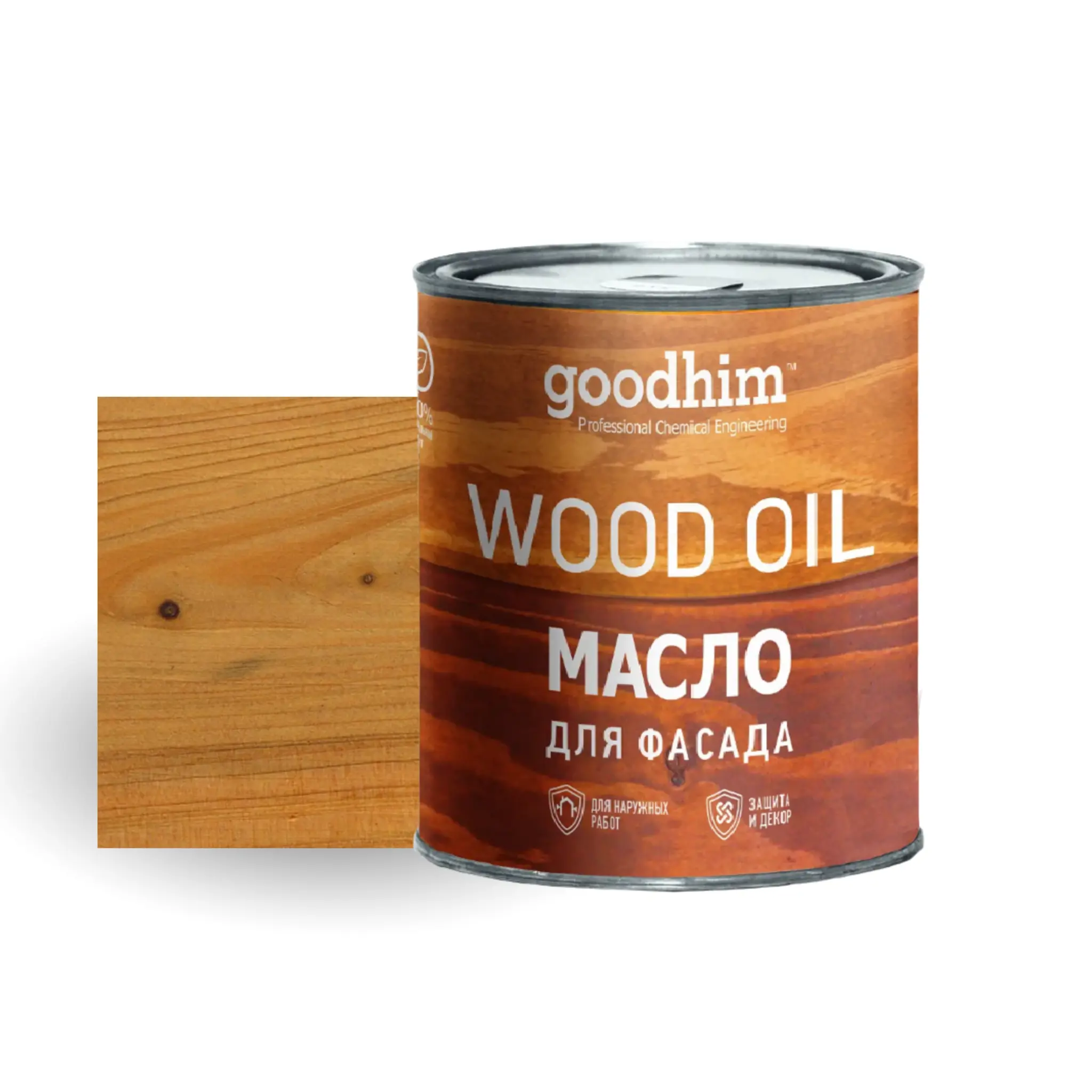 Изображение товара Масло для дерева GOODHIM 75094 цвет можжевельник 0.75 л