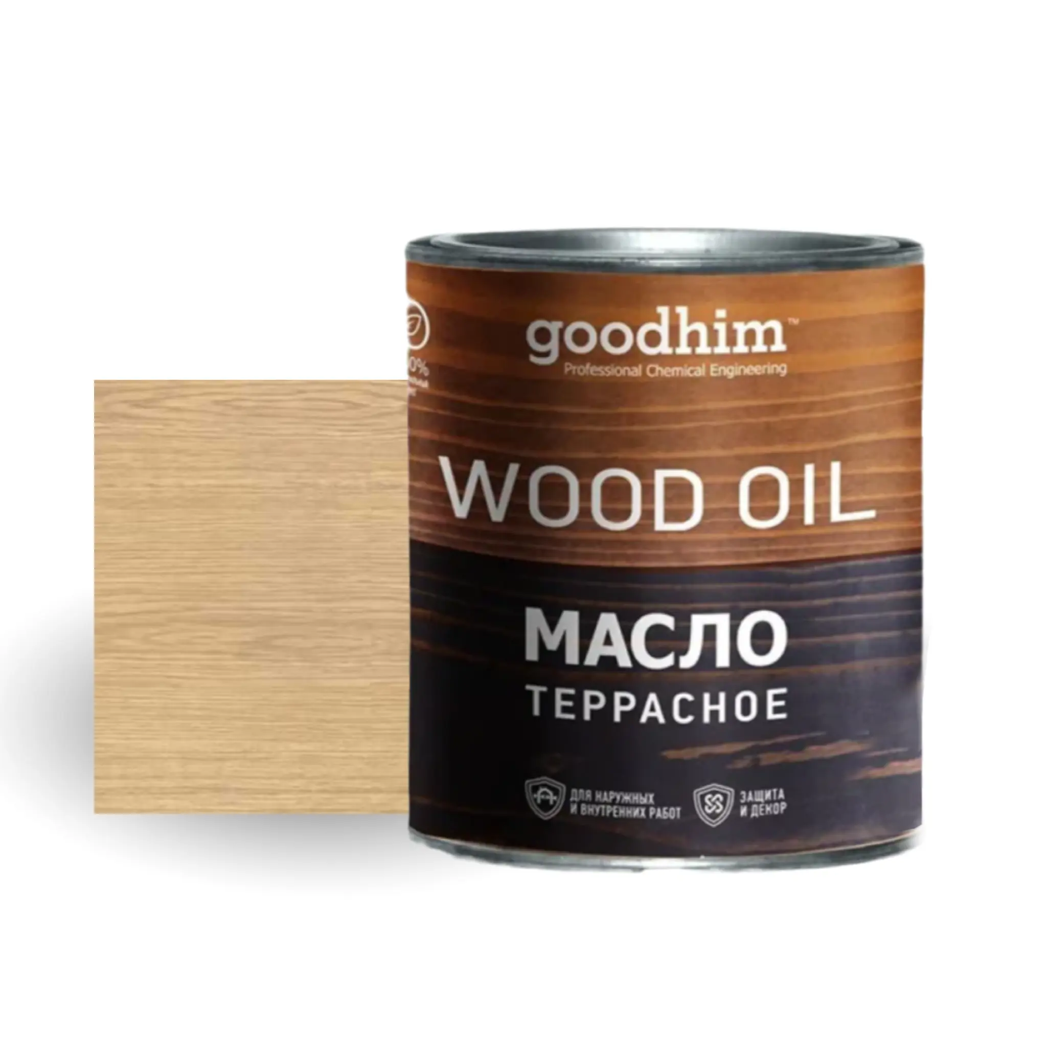 Изображение товара Масло для дерева GOODHIM 74837 цвет дуб 0.75 л