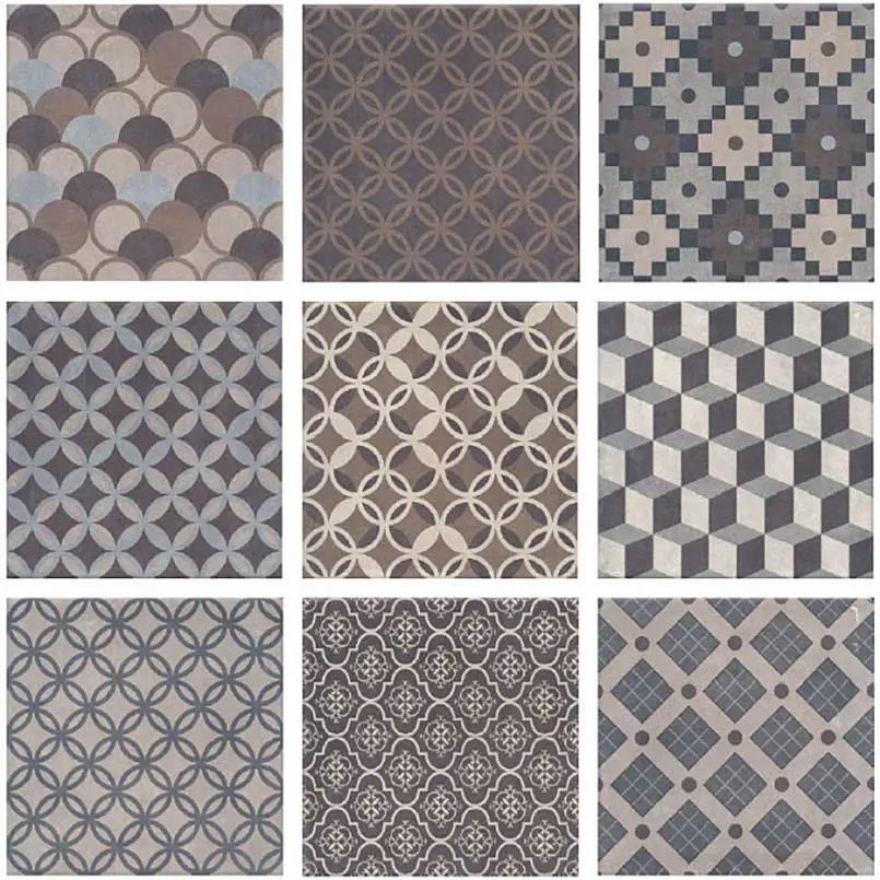 Изображение товара Керамический гранит Kerama Marazzi Карнаби-стрит орнамент 20x20см, цена за упаковку