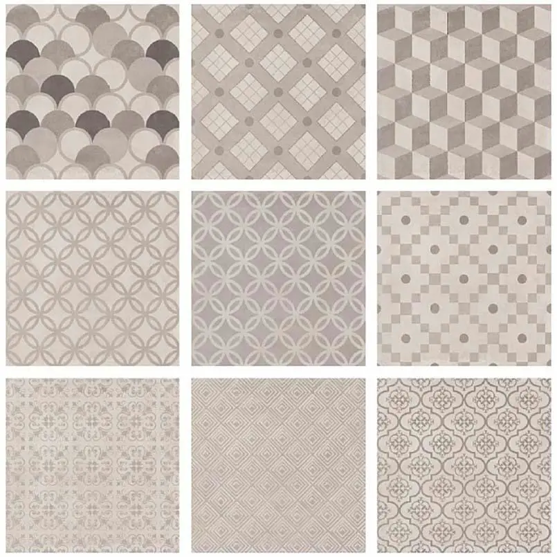 Изображение товара Керамический гранит Kerama Marazzi Карнаби-стрит орнамент бежевый 20x20см, цена за упаковку