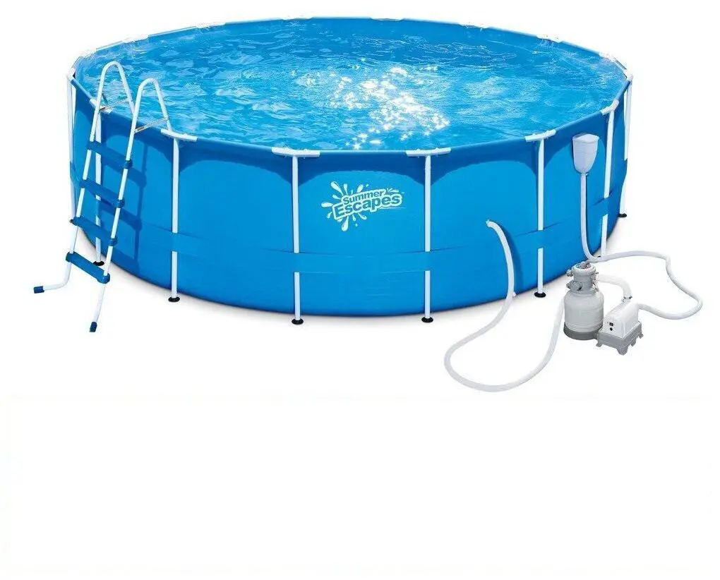 Изображение товара Каркасный бассейн Polygroup 366x122 см с песочным фильтром