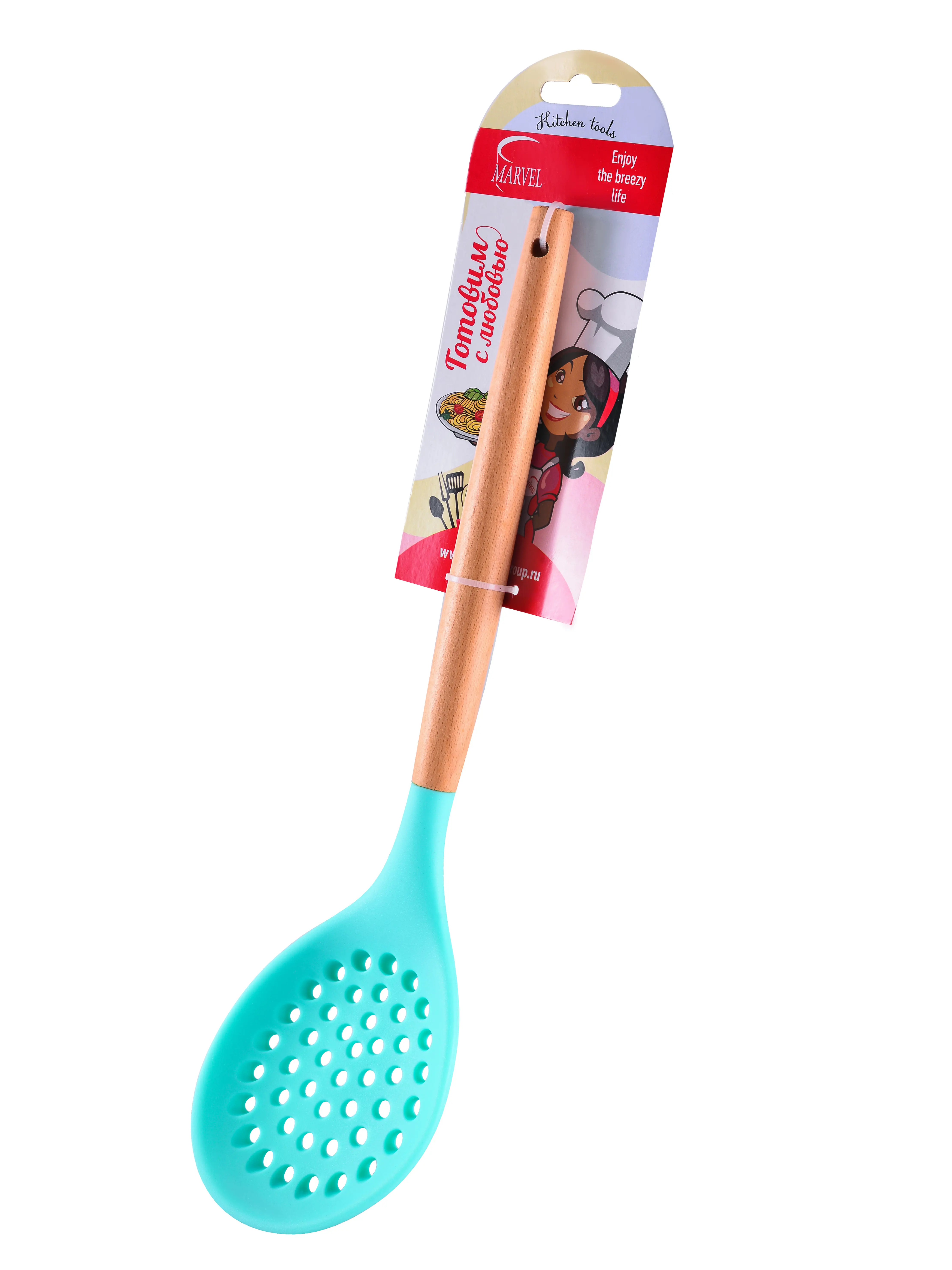 Изображение товара Шумовка Marvel цвет бирюзовый 78015