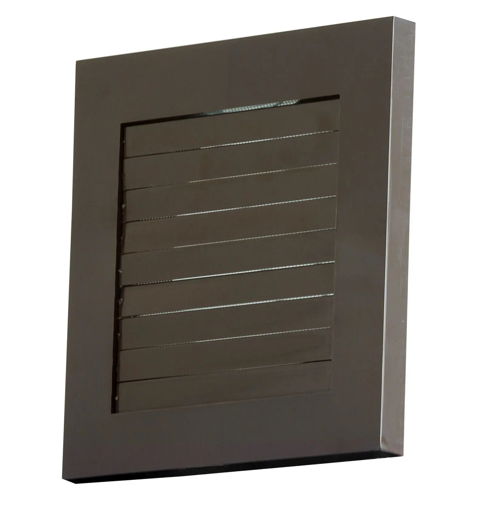 Изображение товара Решетка вентиляционная Dospel Imperio 125 мм коричневая с механическими жалюзи