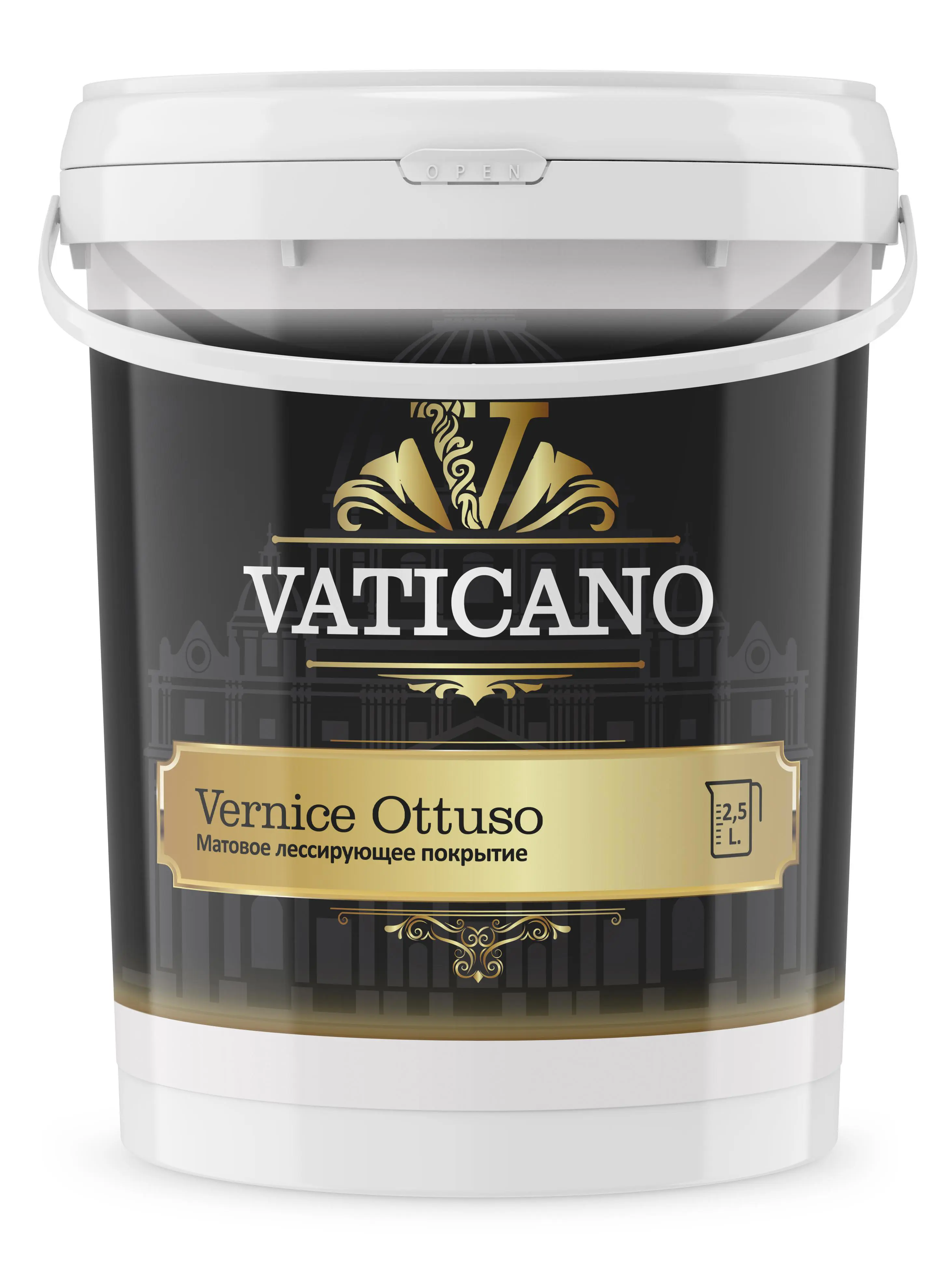 Изображение товара Краска декоративная VATICANO VVO25L цвет прозрачный 2.5 л
