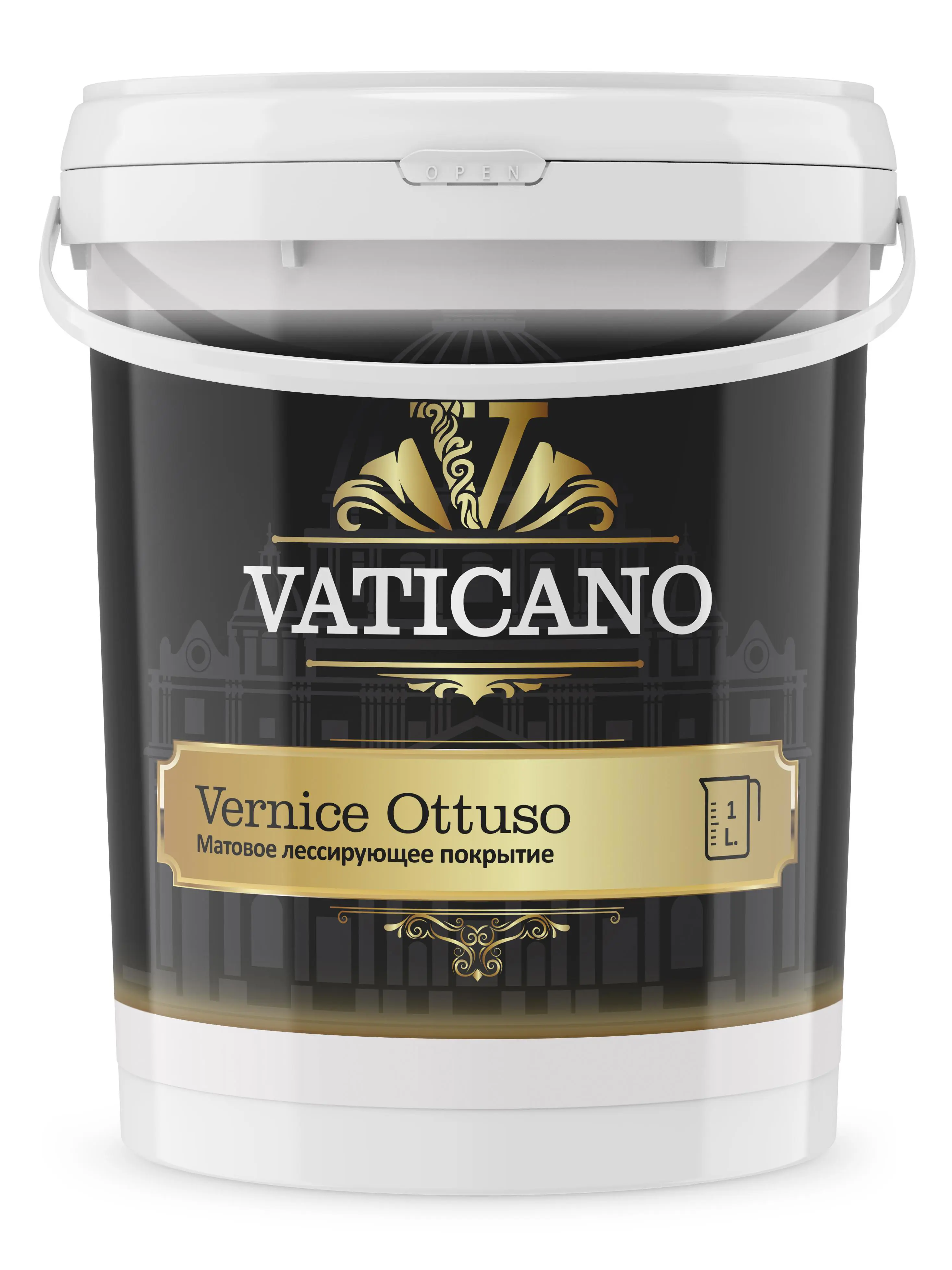 Изображение товара Краска декоративная VATICANO VVO1L цвет прозрачный 1 л