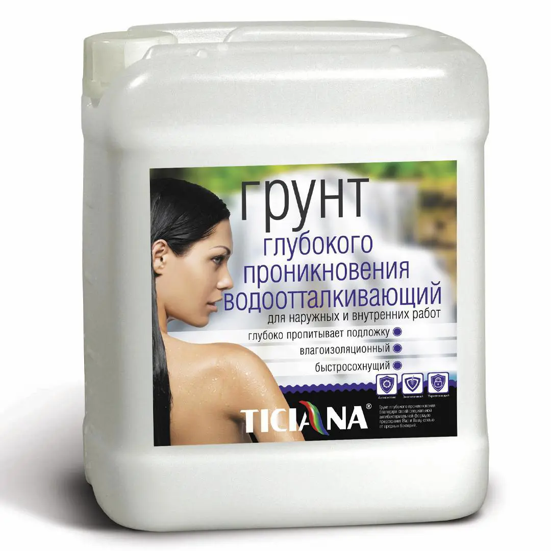 Изображение товара Грунтовка акриловая глубокого проникновения TICIANA 4300000482 10.45л