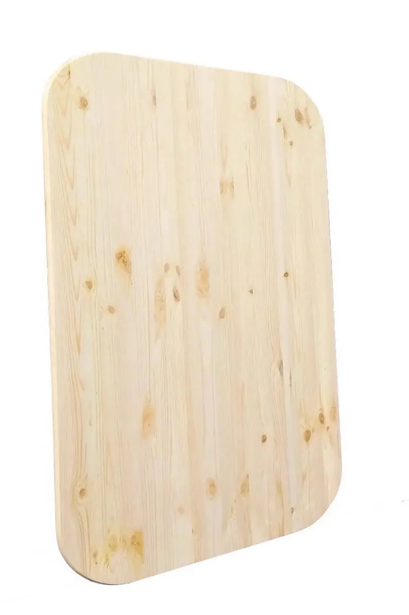 Изображение товара Столешница Леспроф 1200x700x28 мм хвоя с закругленными углами форма прямоугольник 120x2.8 см сосна цвет сосна