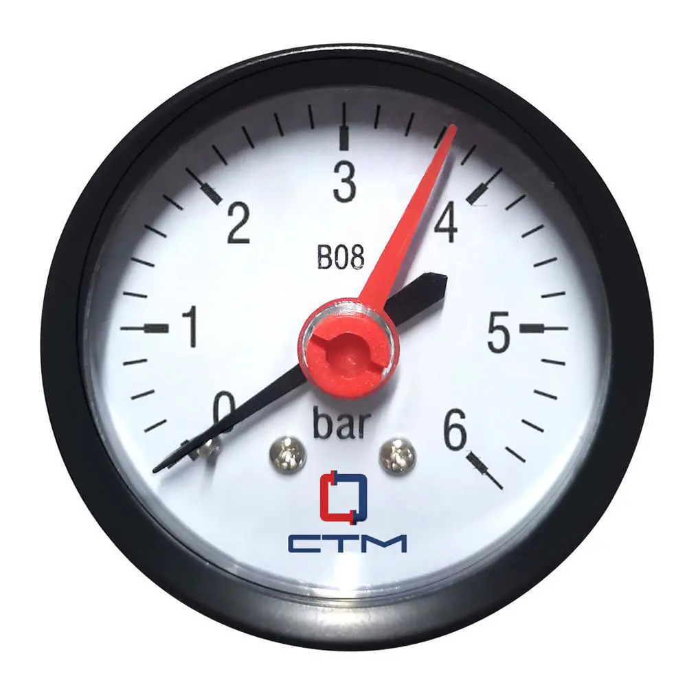 Изображение товара Манометр аксиальный СТМ 1/4" 6 бар