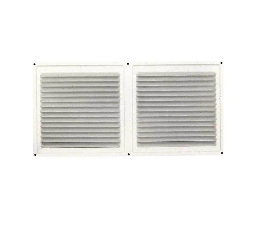 Изображение товара Вентиляционная решетка Amig 100x200x5мм белая