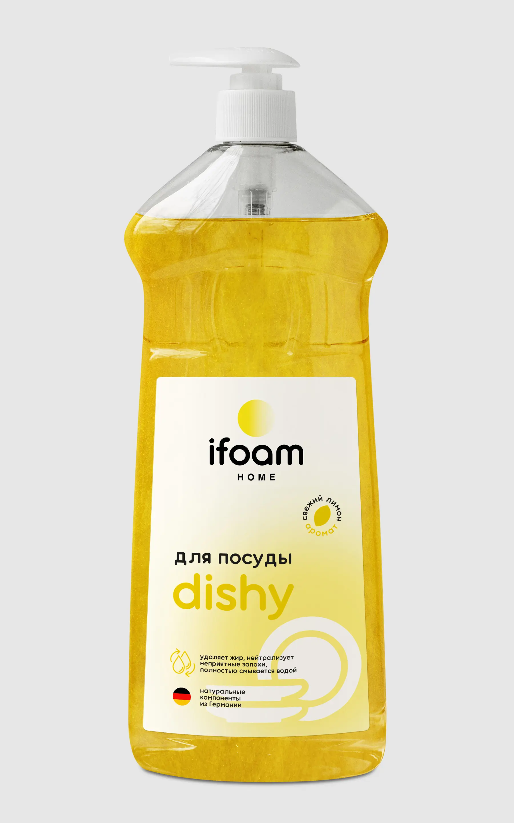 Изображение товара Гель для мытья посуды Ifoam DISHY 770108 1 л