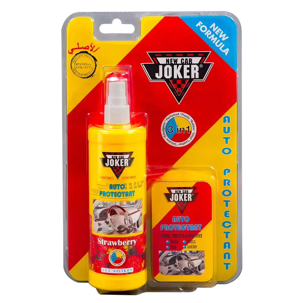 Изображение товара Полироль Lider Kozmetik JK strawberry с губкой клубника 250 мл