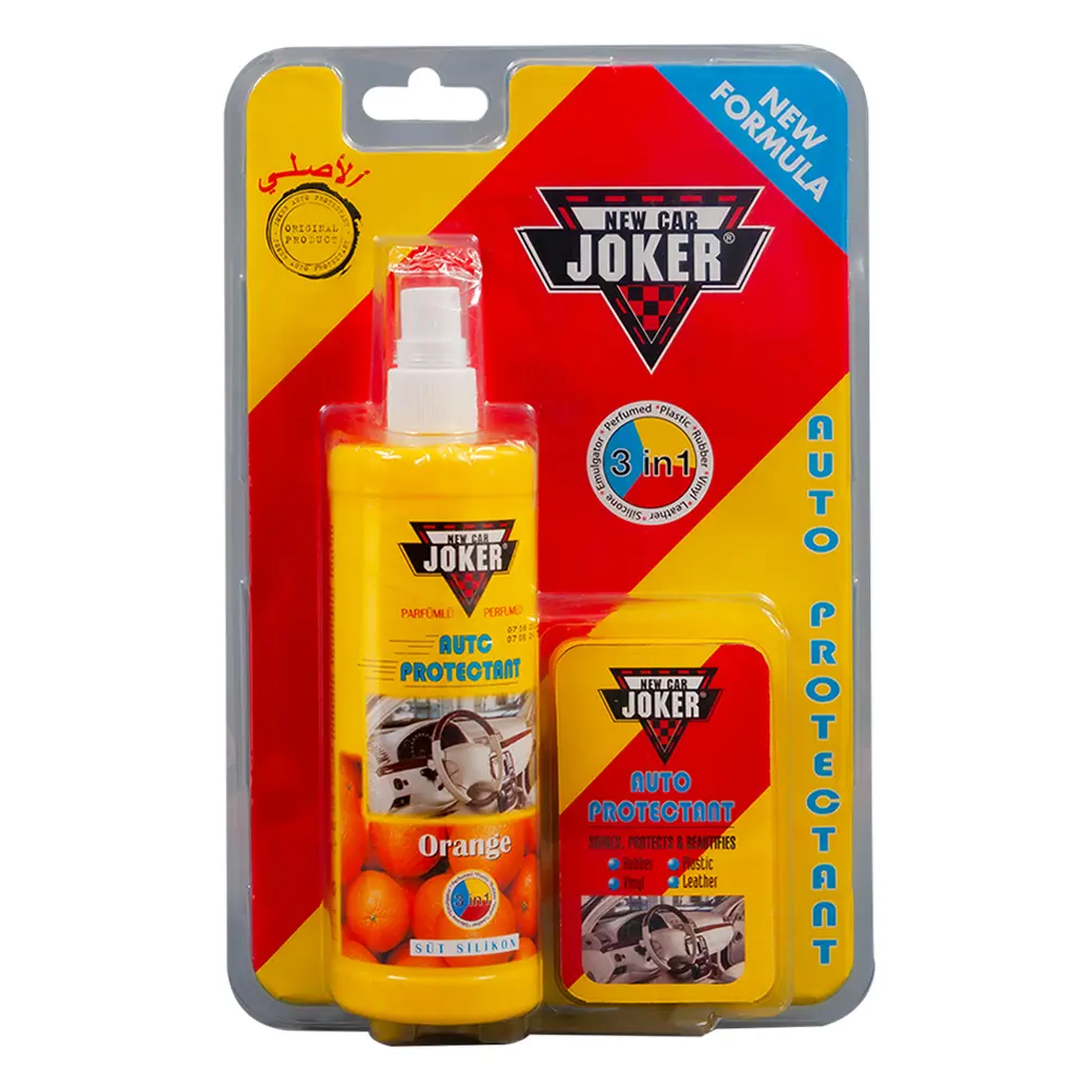 Изображение товара Полироль Lider Kozmetik JK orange с губкой апельсин 250 мл