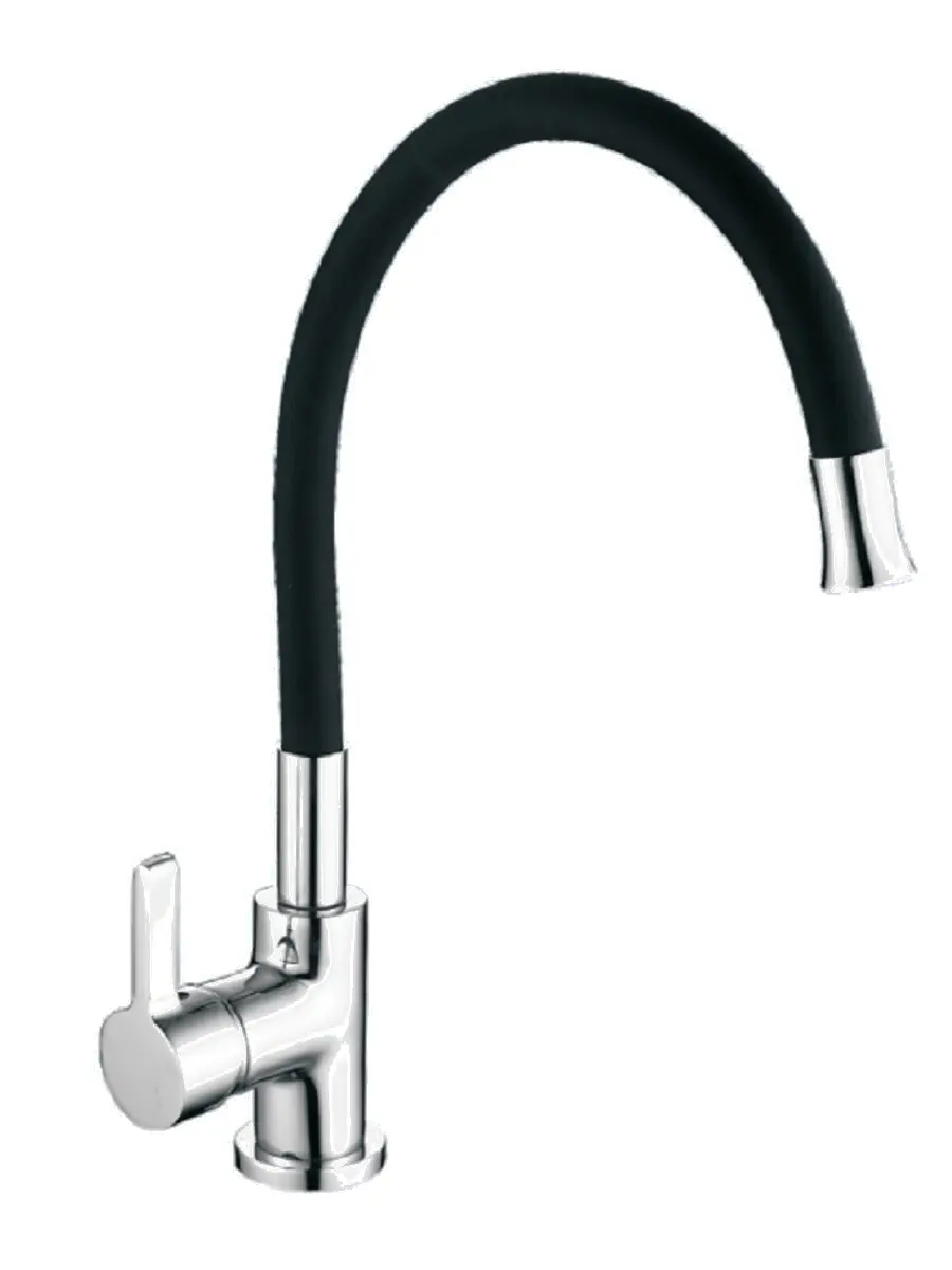 Изображение товара Однорычажный смеситель Oute T9113b-2 излив 25 см цвет черный