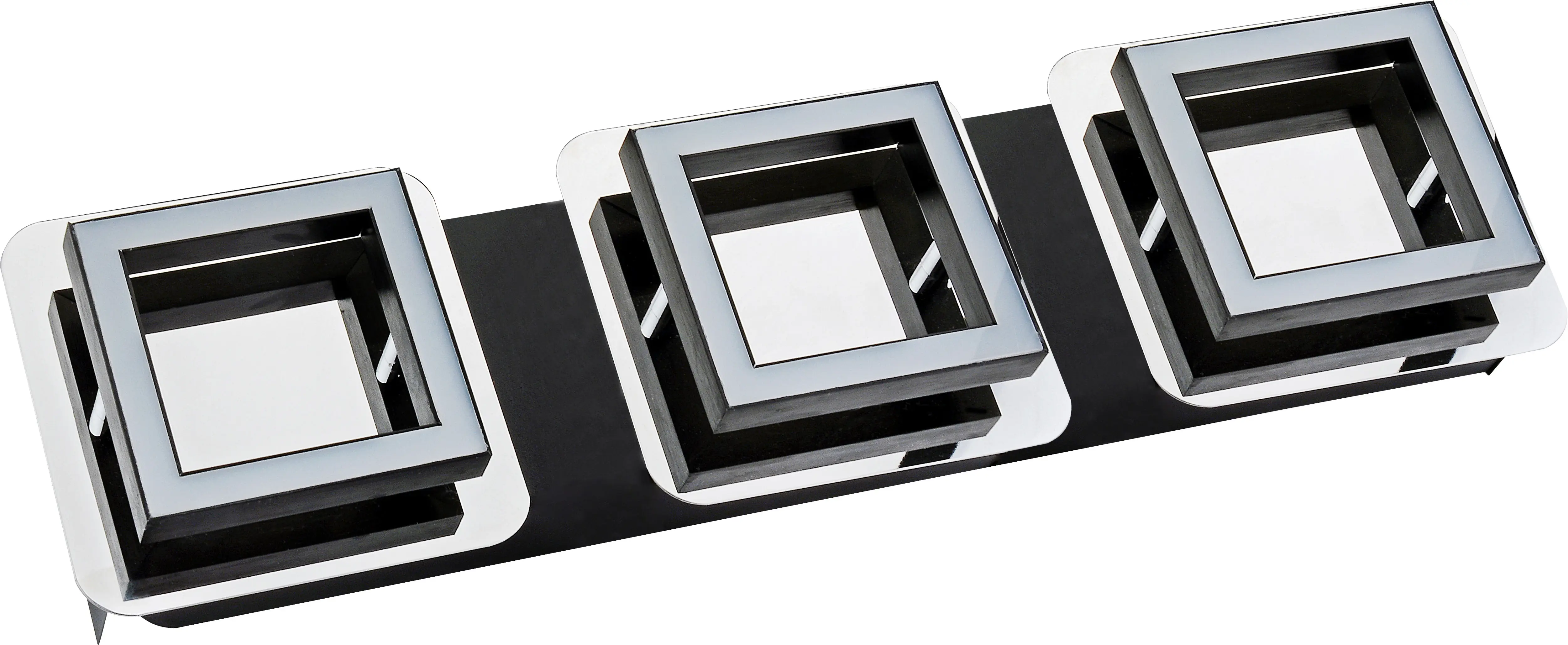 Изображение товара Светильник настенно-потолочный светодиодный HOROZ ELECTRIC HRZ00002250 нейтральный белый свет цвет хром