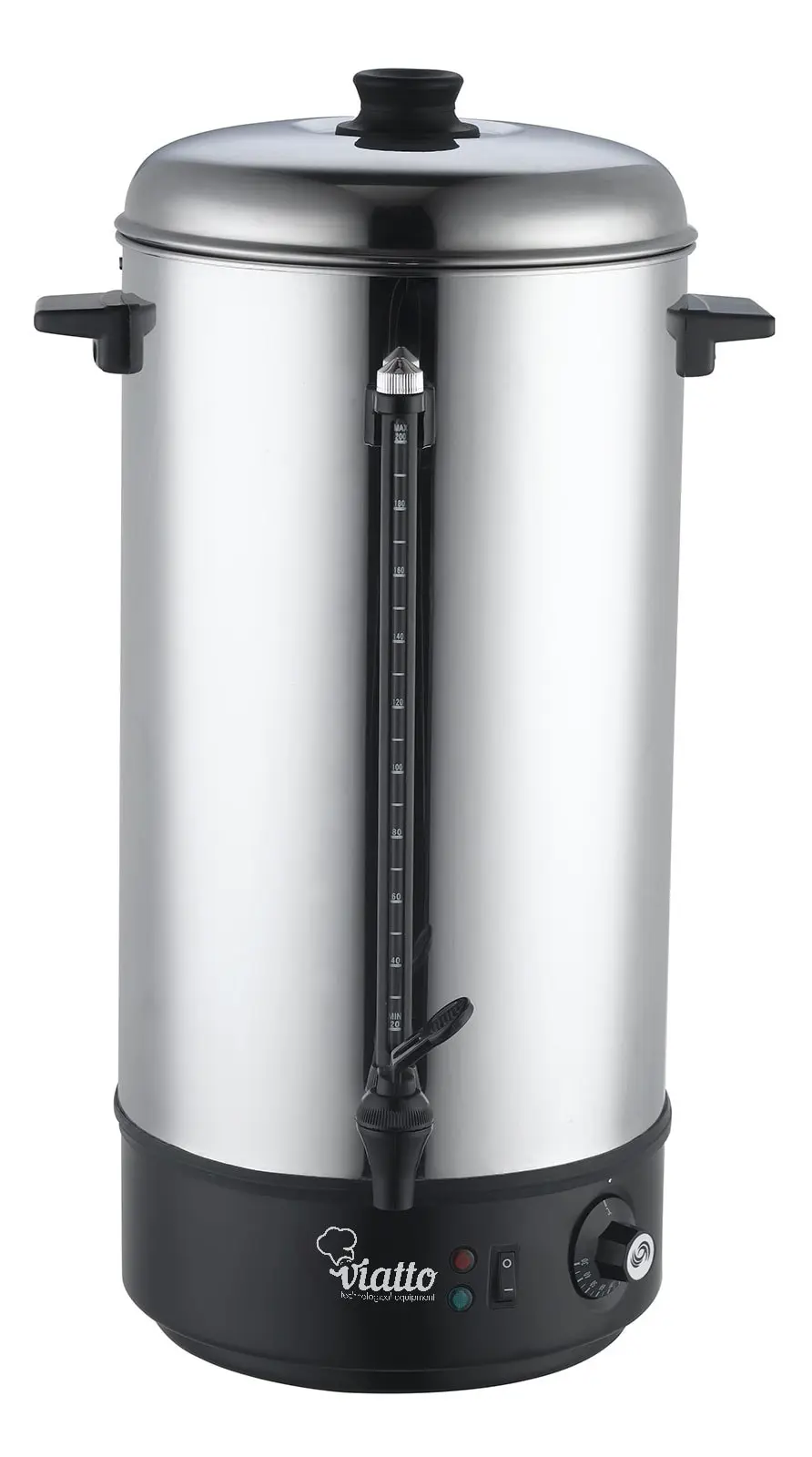 Изображение товара Термопот Viatto Va-wb20 20 л нержавеющая сталь цвет серый