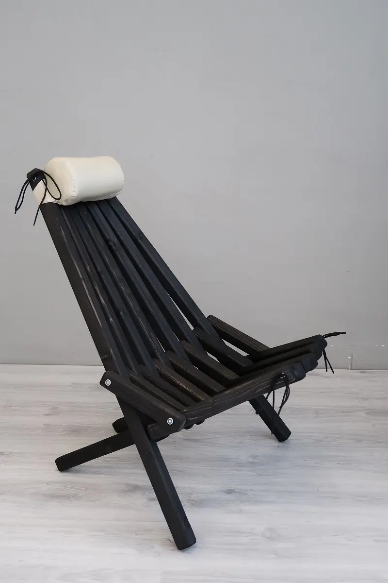 Изображение товара Садовая мебель для отдыха складной кр1_беж Кентукки 67 см х 70 см х 90 см дерево венге