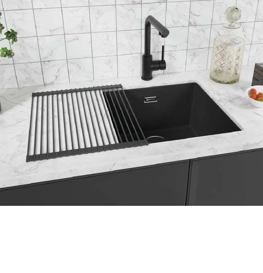 Изображение товара Смеситель для кухни однорычажный Omoikiri Nakagawa излив 25 см цвет золотой