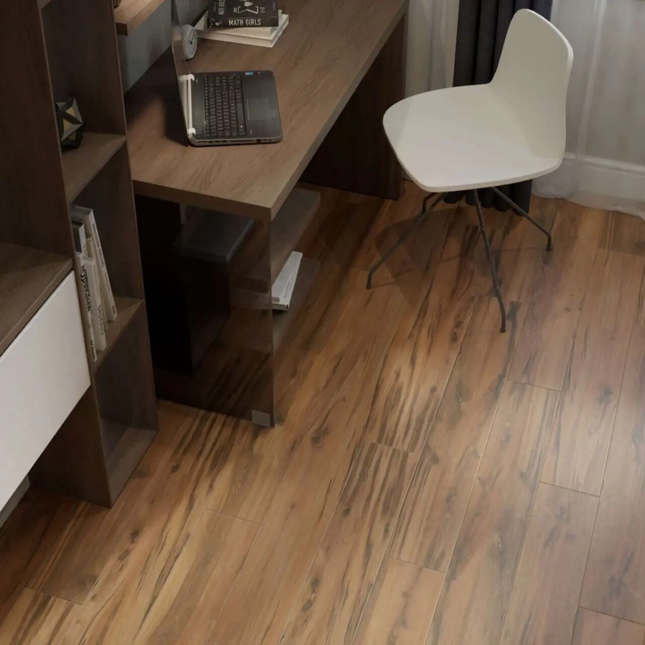 Изображение товара Ламинат Dream floor Modern Орех Мальтийский 32 класс толщина 8 мм с фаской 1.995 м²