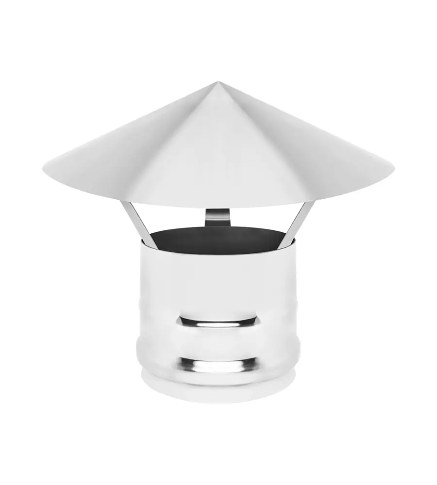 Изображение товара Зонт для дымохода Везувий, оцинкованная сталь, 200 мм