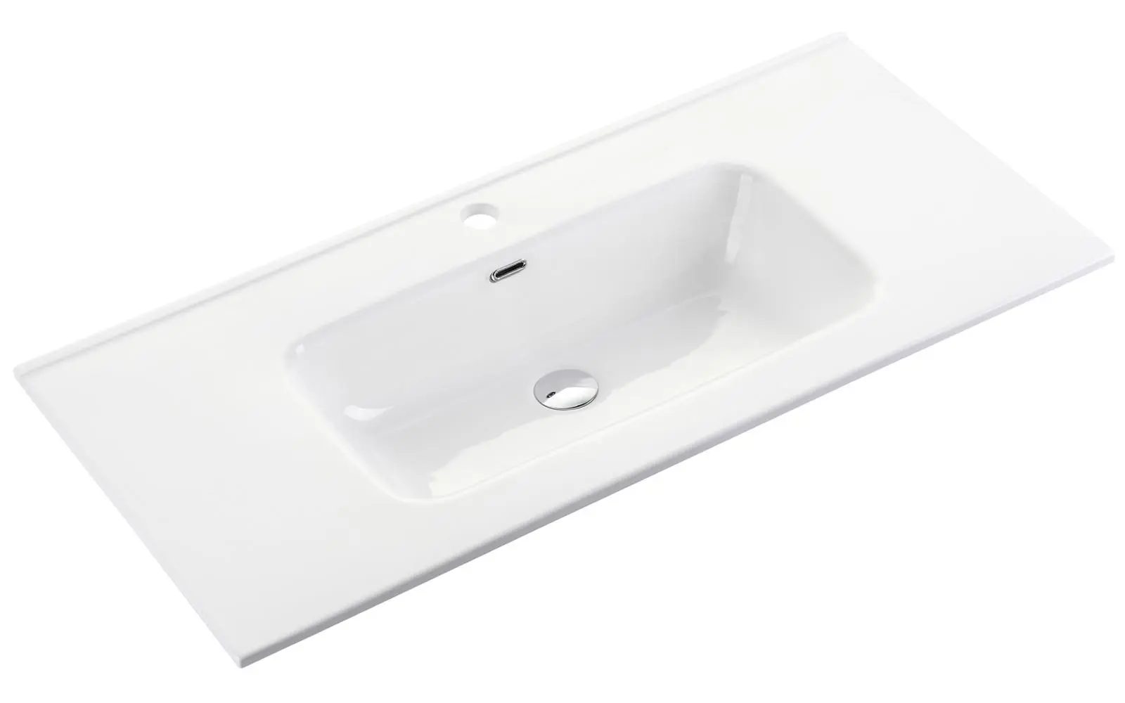 Изображение товара Раковина накладная Ceramicanova element CN7002 91см цвет белый