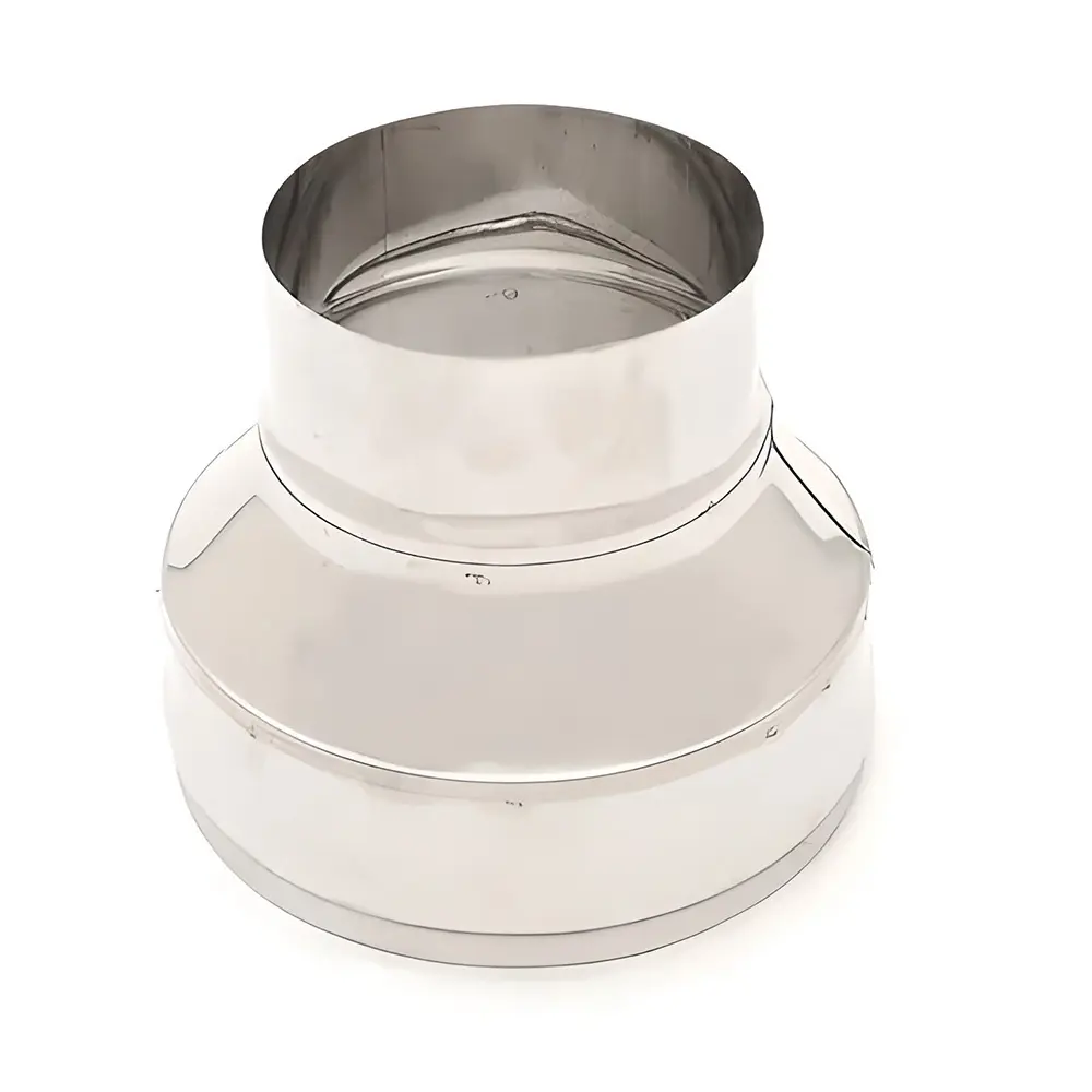 Изображение товара Конус Везувий 150-250 мм нержавеющая сталь для дымоходов, Россия