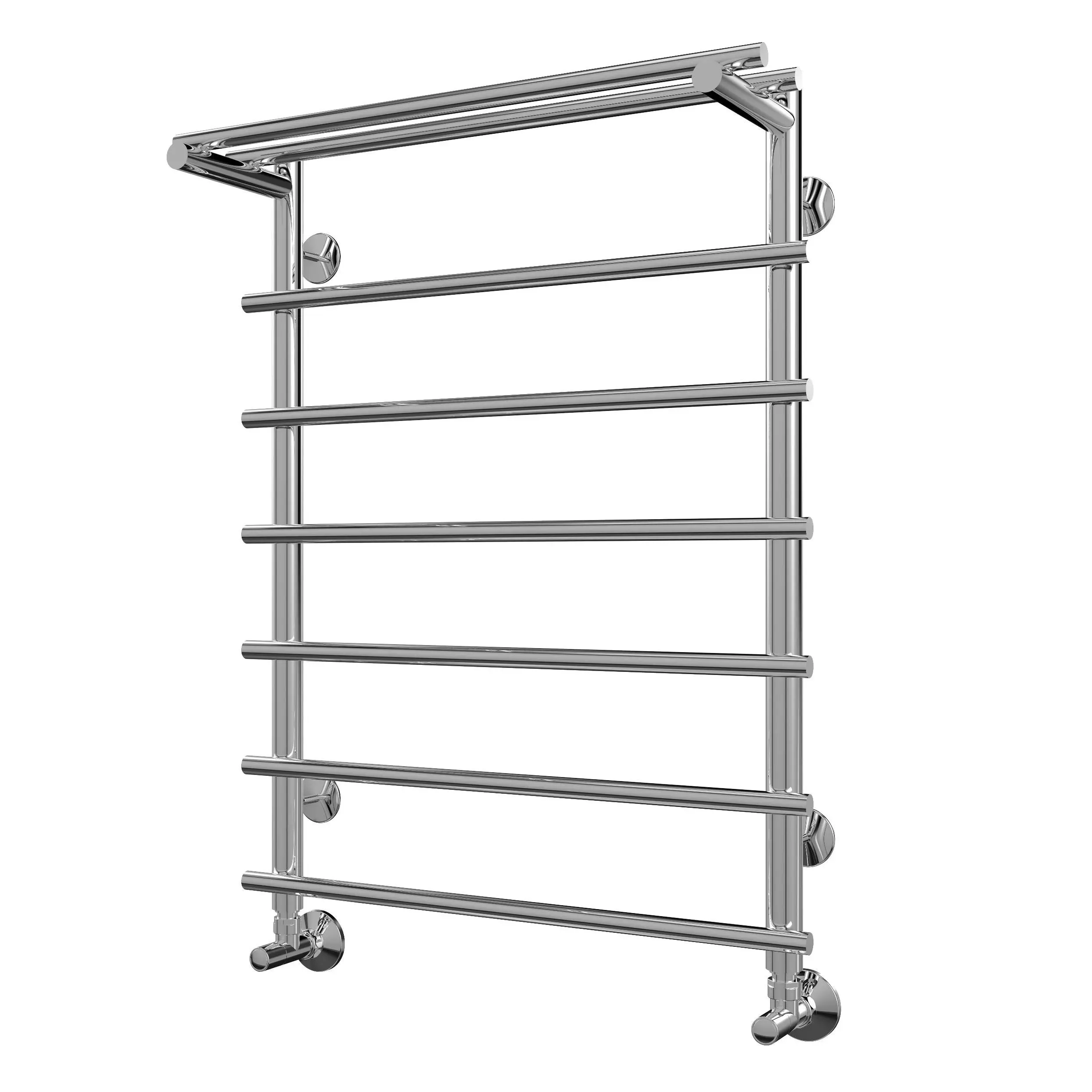 Изображение товара Водяной полотенцесушитель Royal thermo Ватра П8 с полкой 500x796 мм нержавеющая сталь