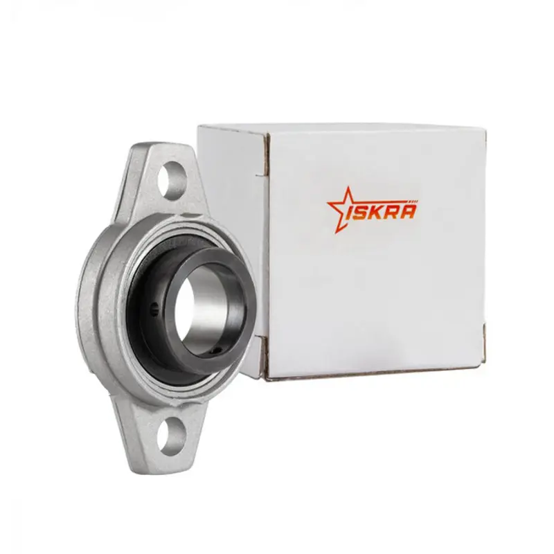 Изображение товара Подшипниковый узел Iskra UFL004ER-ISKRA 20 мм фланцевый алюминиевый корпус
