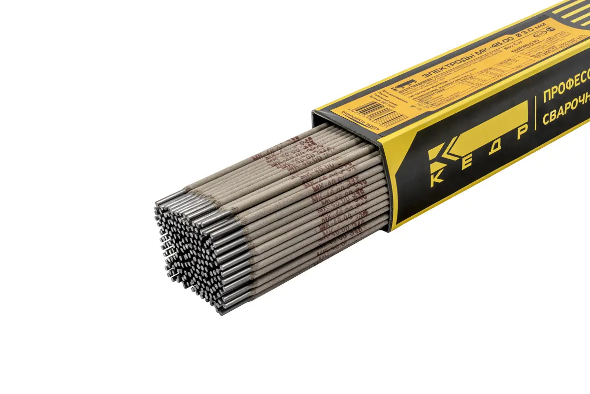 Изображение товара Электрод сварочный МК-46 Кедр 3 мм 5 кг для ручной дуговой сварки